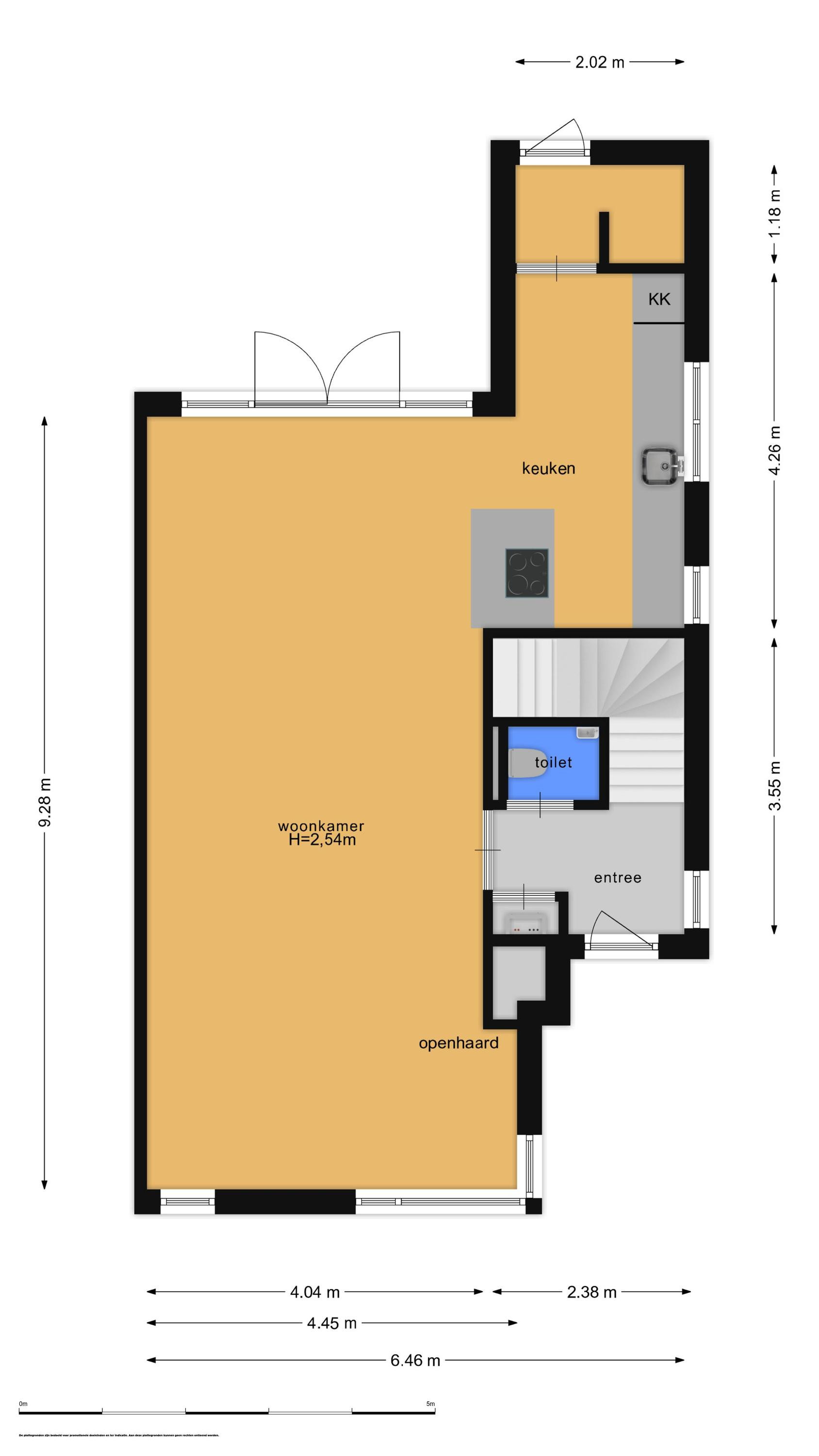 Van Zuijlen van Nieveltlaan 3 (plattegrond 1)