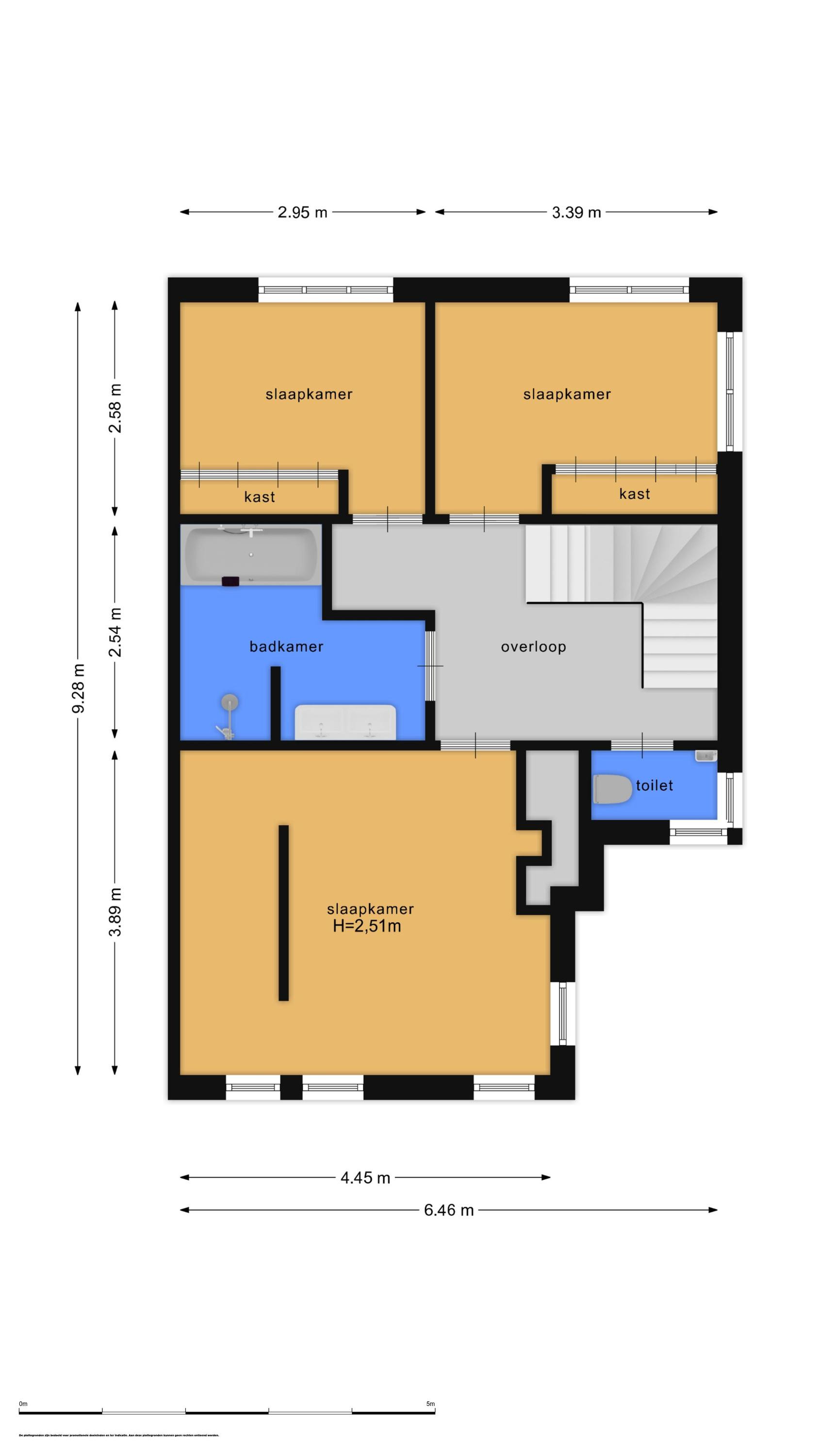 Van Zuijlen van Nieveltlaan 3 (plattegrond 2)