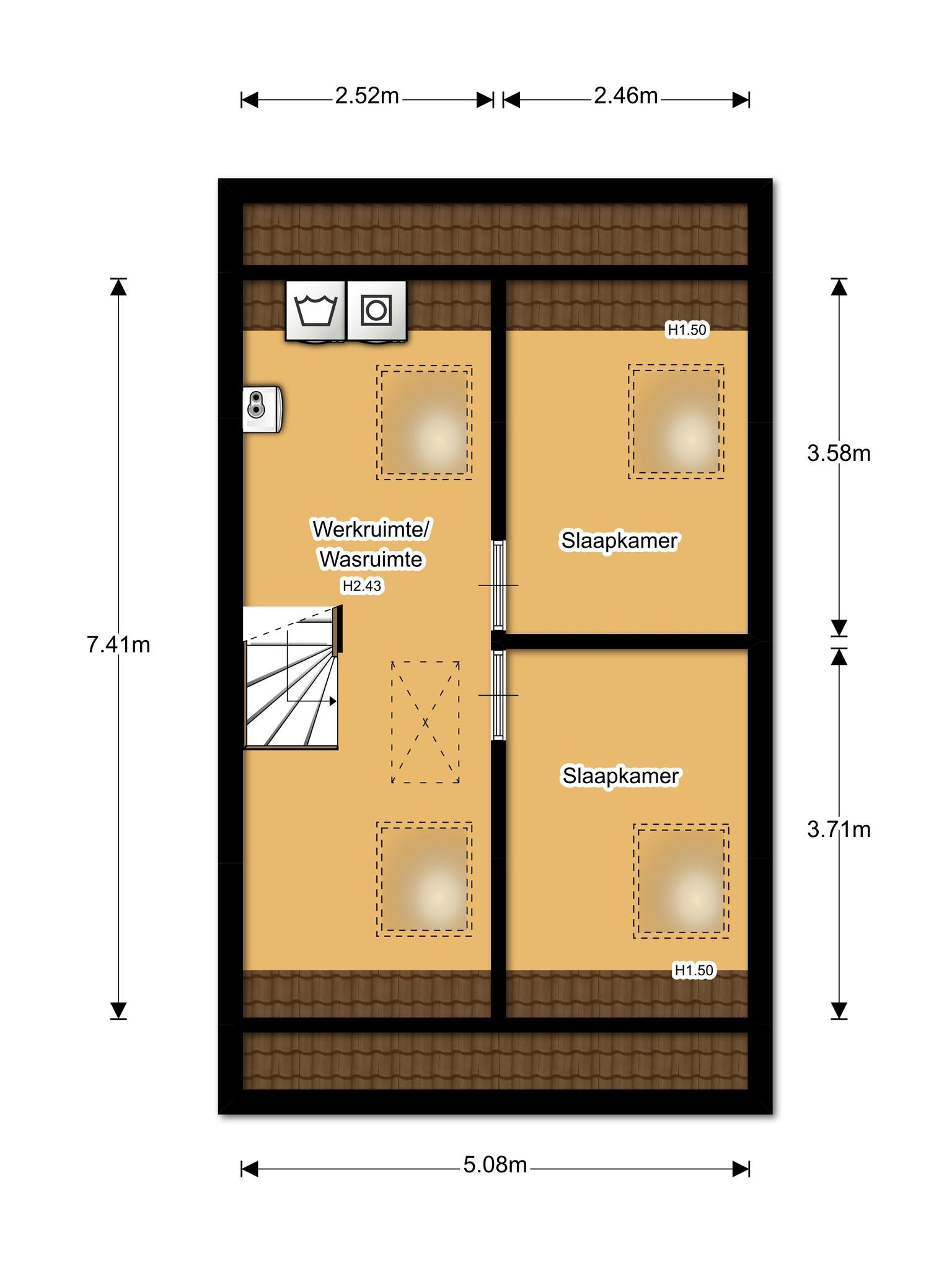 Christiaan Huygenslaan 15 (plattegrond 3)