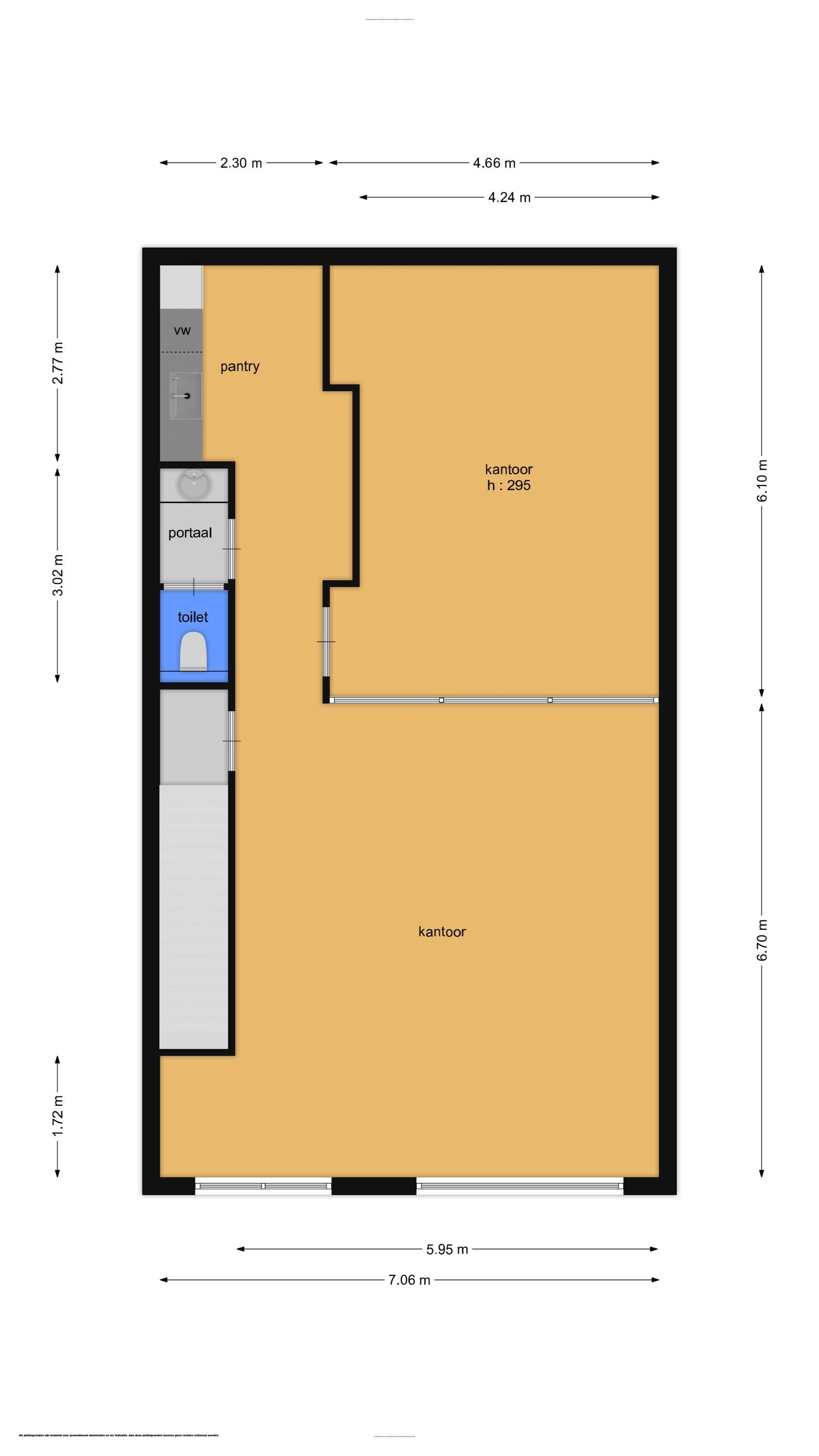 Verlengde Parallelweg 4 &#8211; 07 (plattegrond 1)