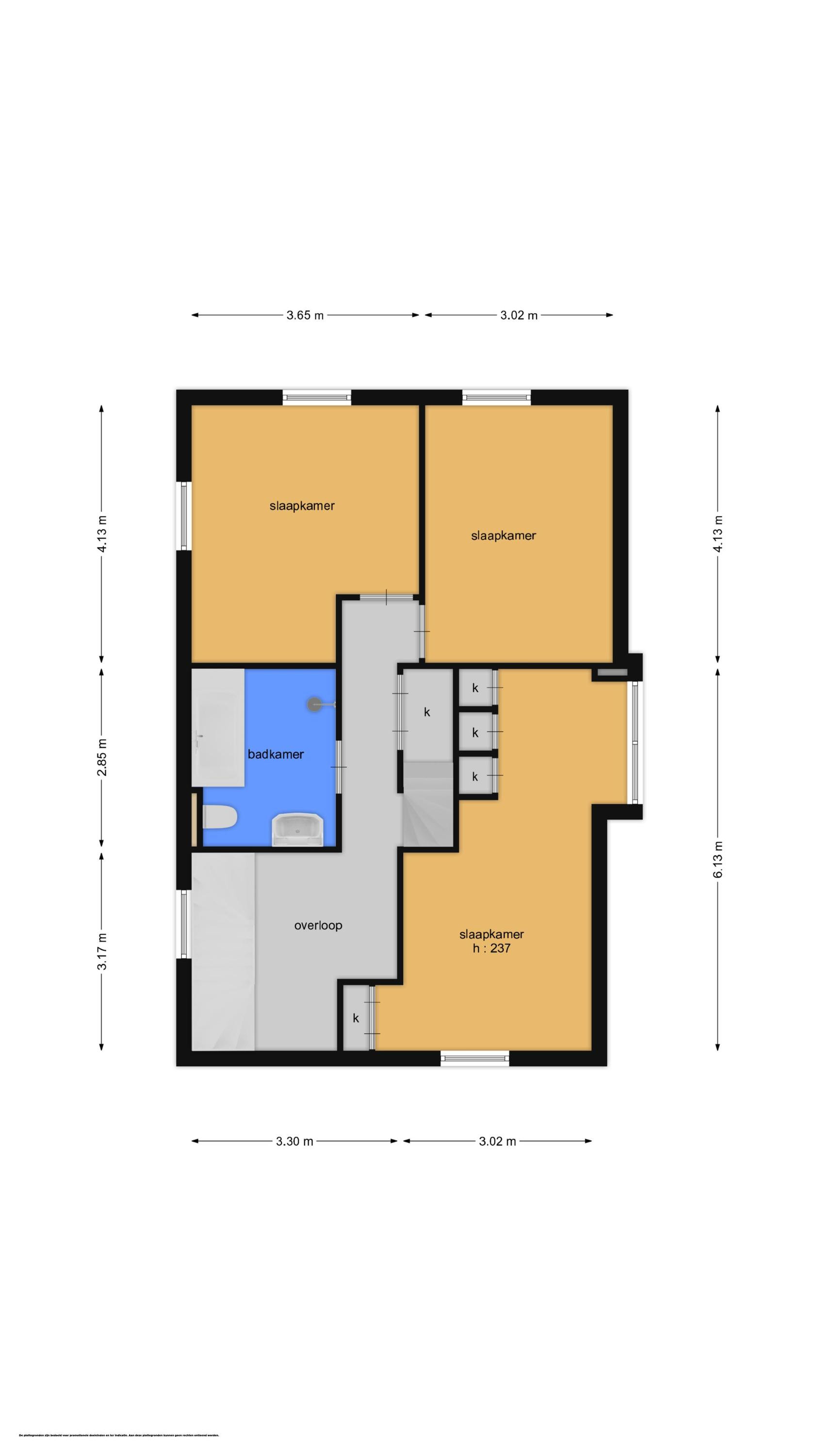 Noordersingel 136 (plattegrond 2)