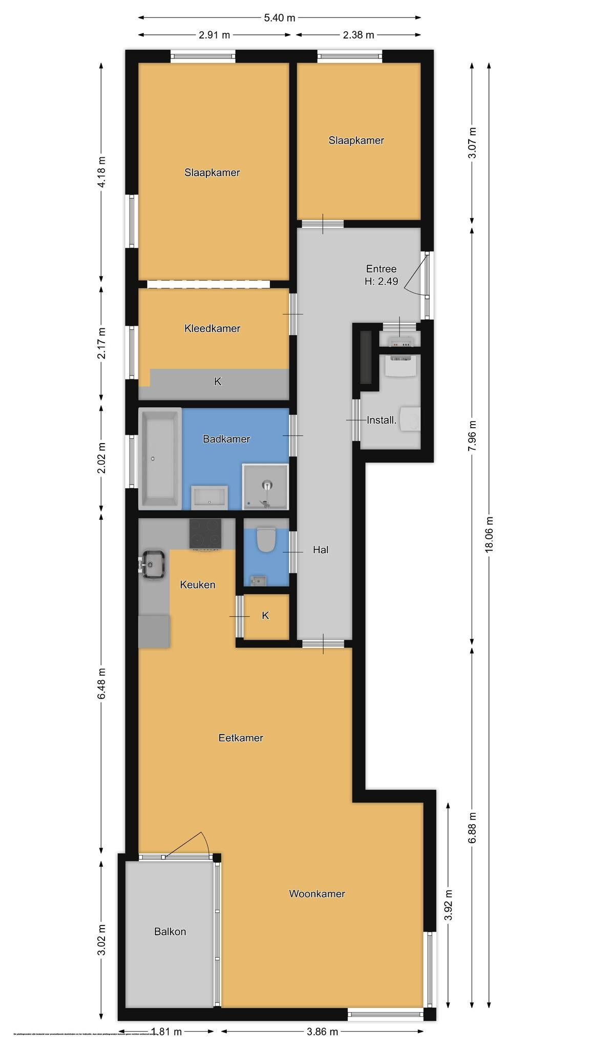 Lobeliastraat 86 (plattegrond 1)