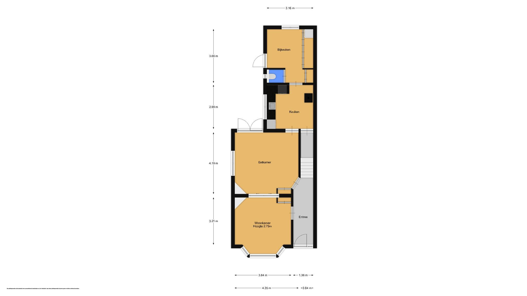 Livingstonestraat 36 (plattegrond 1)