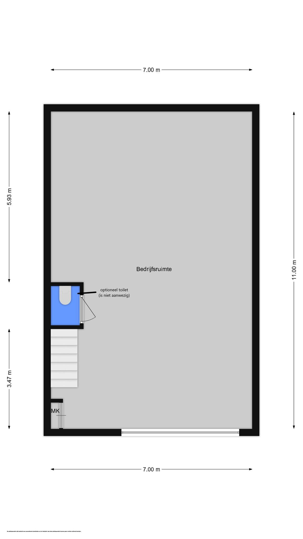 Morsestraat 38 &#8211; 33 (plattegrond 1)