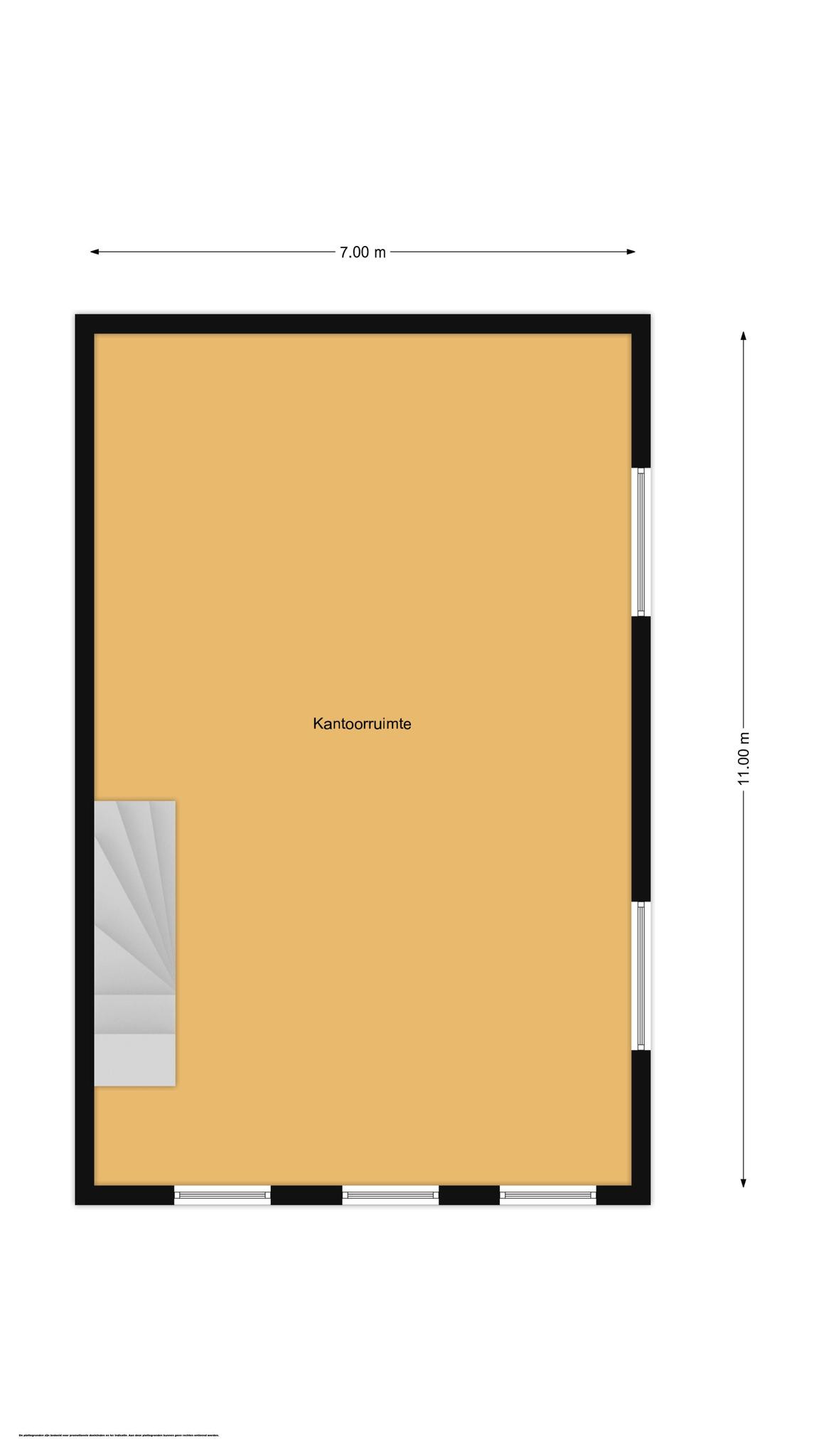 Morsestraat 38 &#8211; 33 (plattegrond 2)