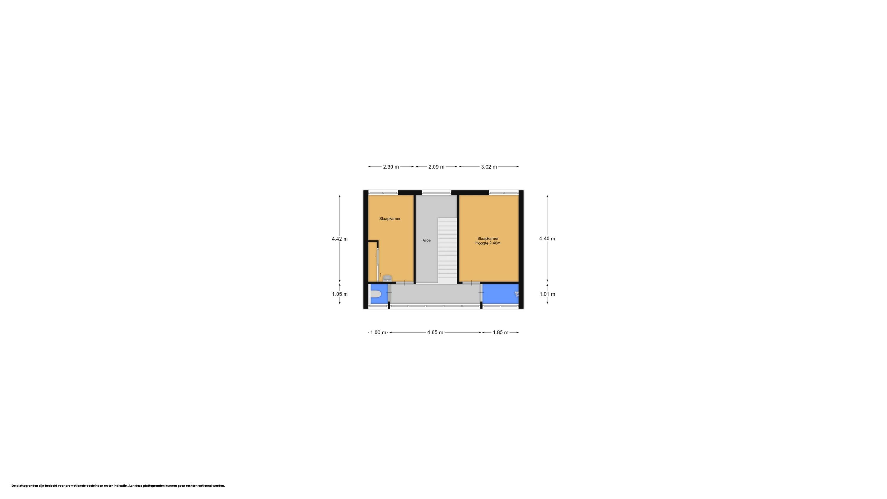 Johan de Wittlaan 15 (plattegrond 2)