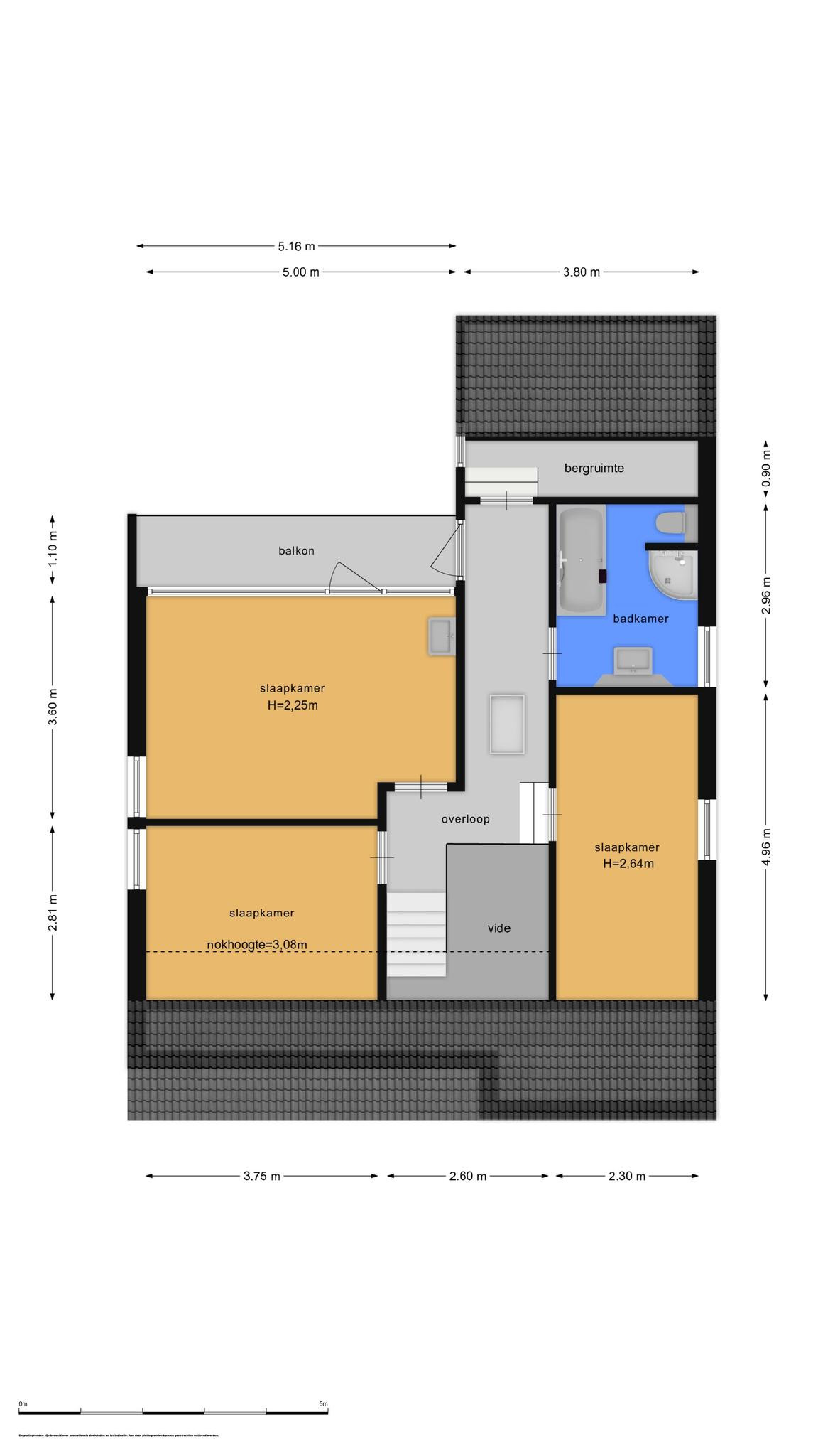 Hugo de Grootlaan 51 (plattegrond 2)