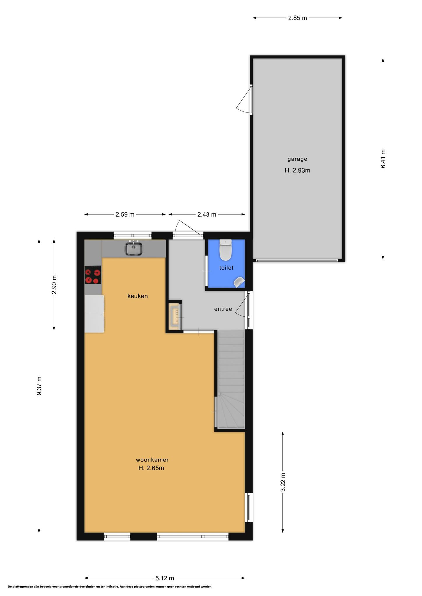 Hoevedorp 9 (plattegrond 1)