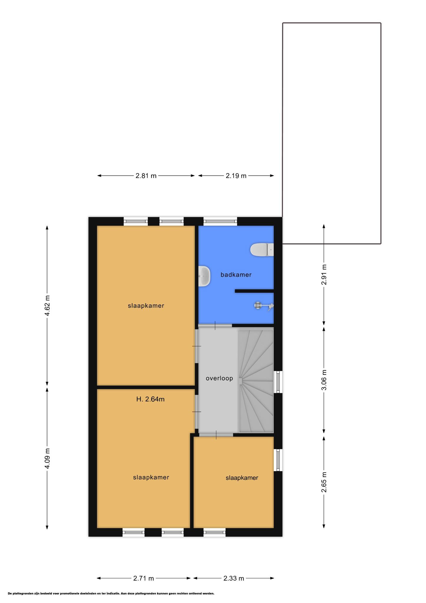 Hoevedorp 9 (plattegrond 2)