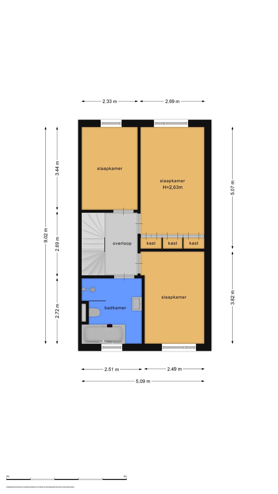 Langshanlaan 2 (plattegrond 2)