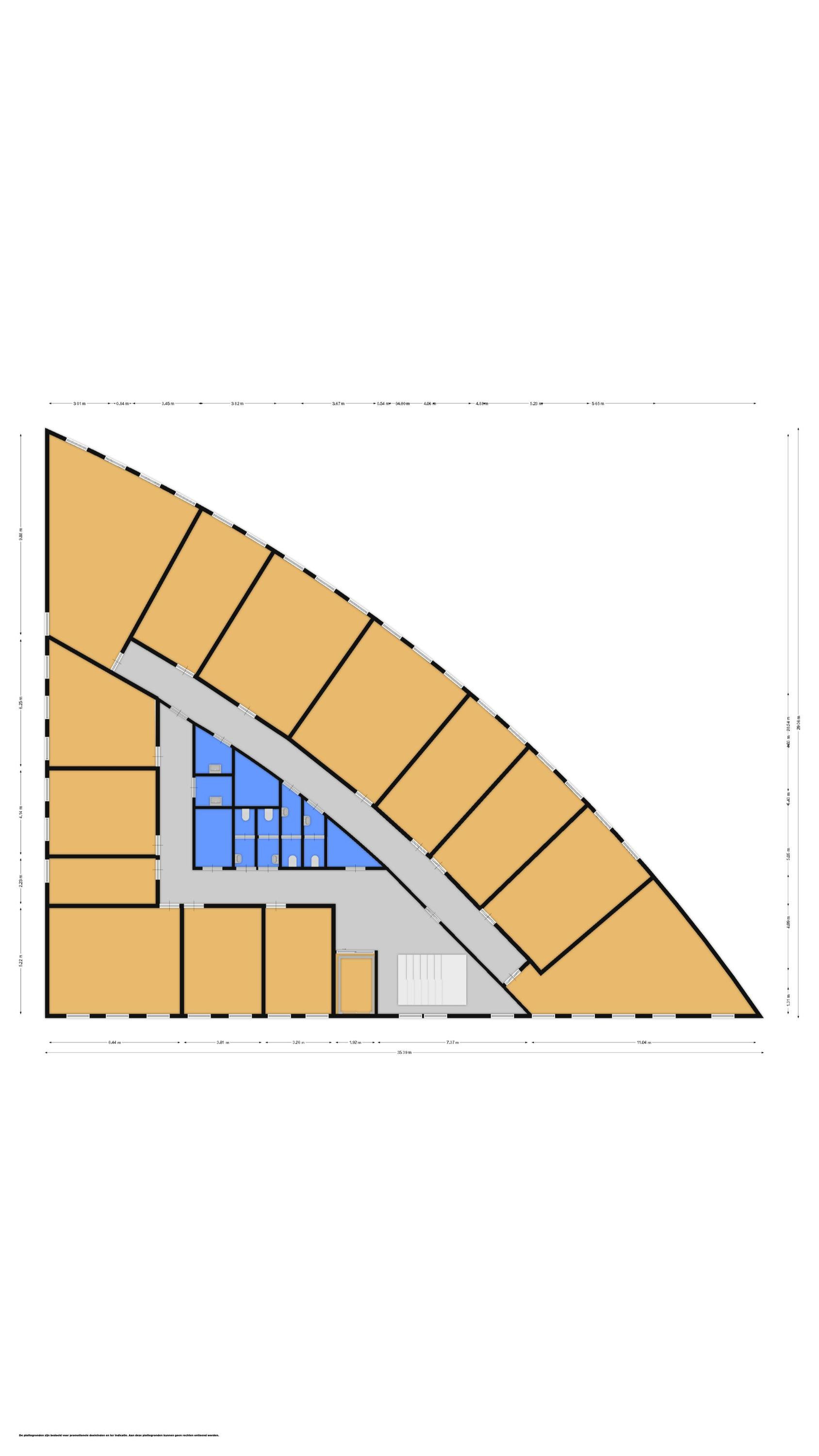 Galileïlaan 23 (plattegrond 2)