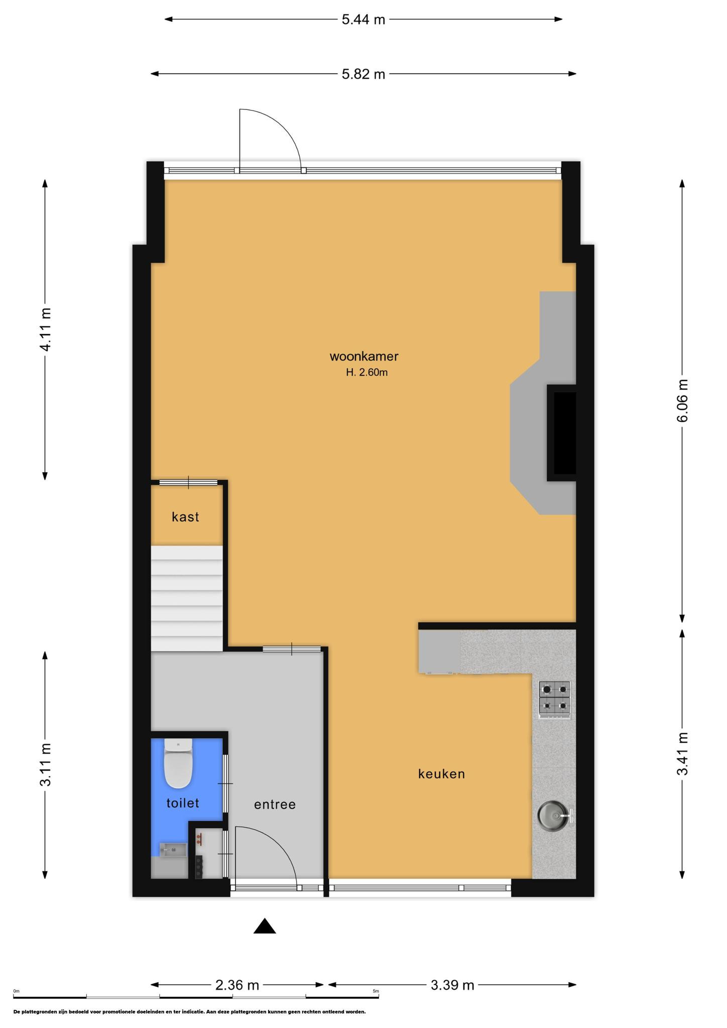 Doornenburg 29 (plattegrond 1)