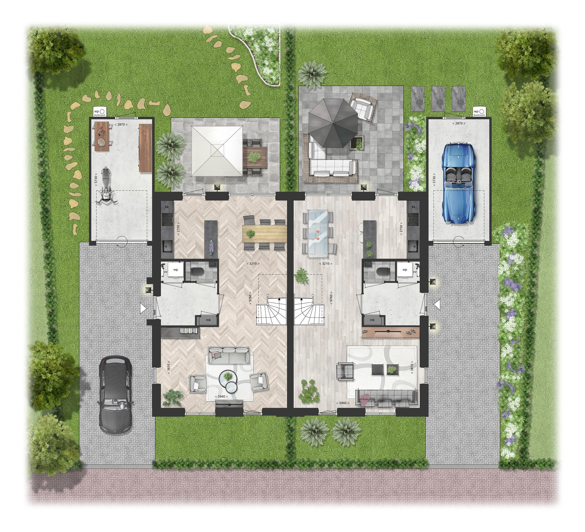 Schooneng (woonhuis A02) (plattegrond 1)