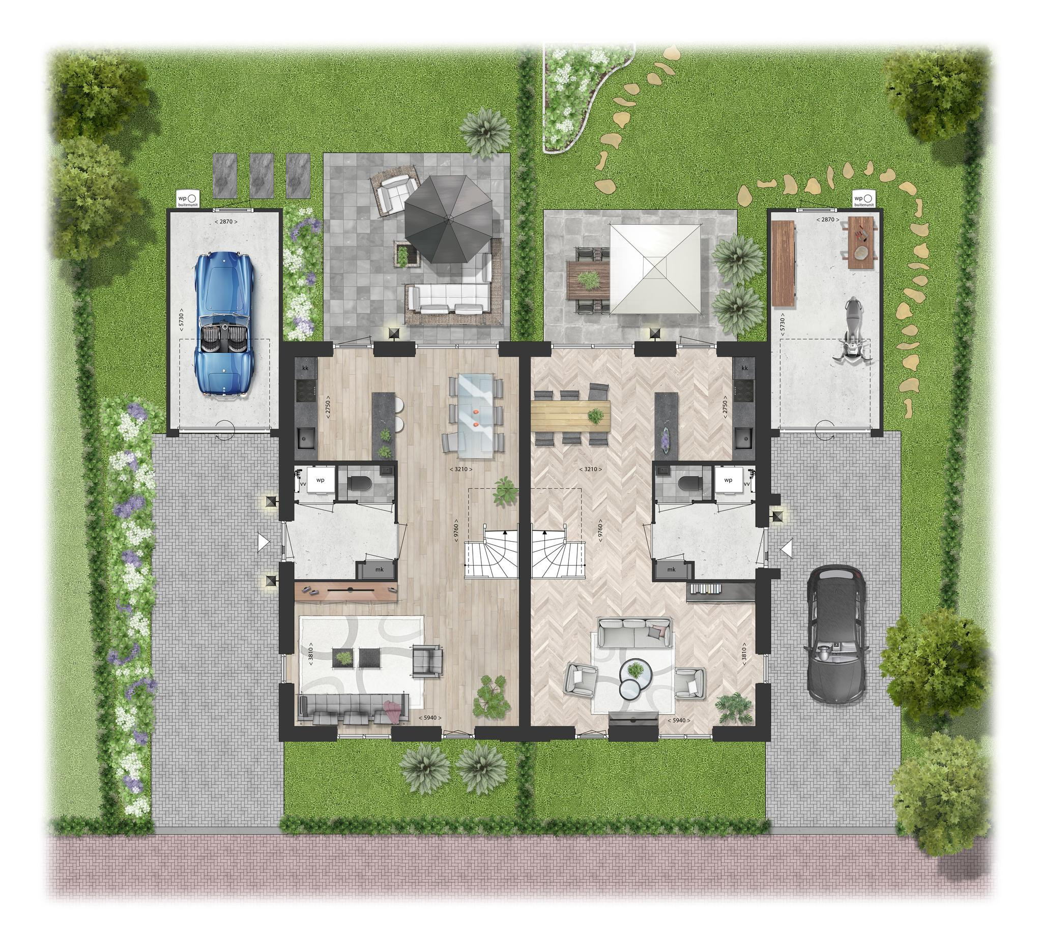 Schooneng (woonhuis A04) (plattegrond 1)