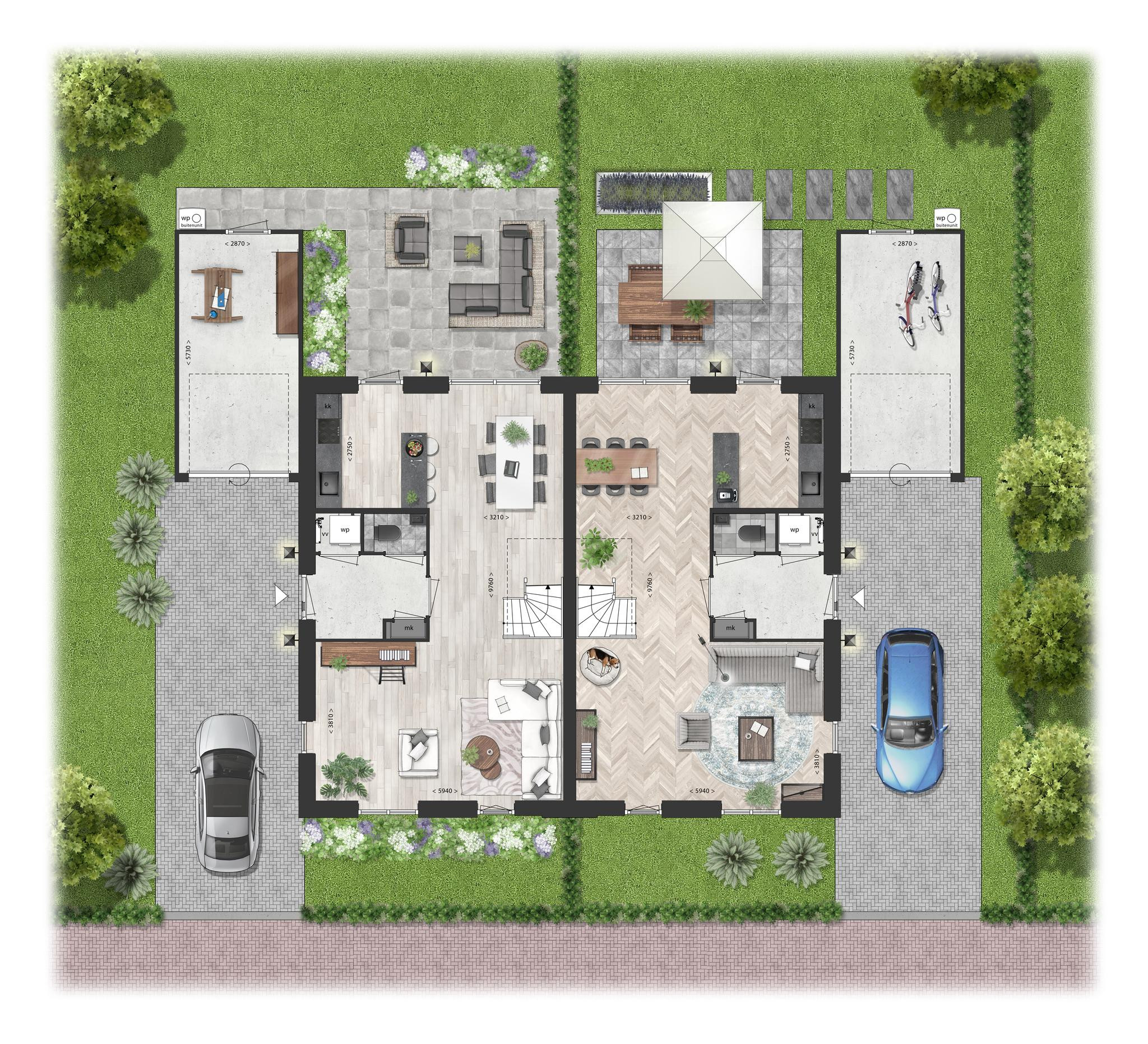 Schooneng (woonhuis A13) (plattegrond 1)