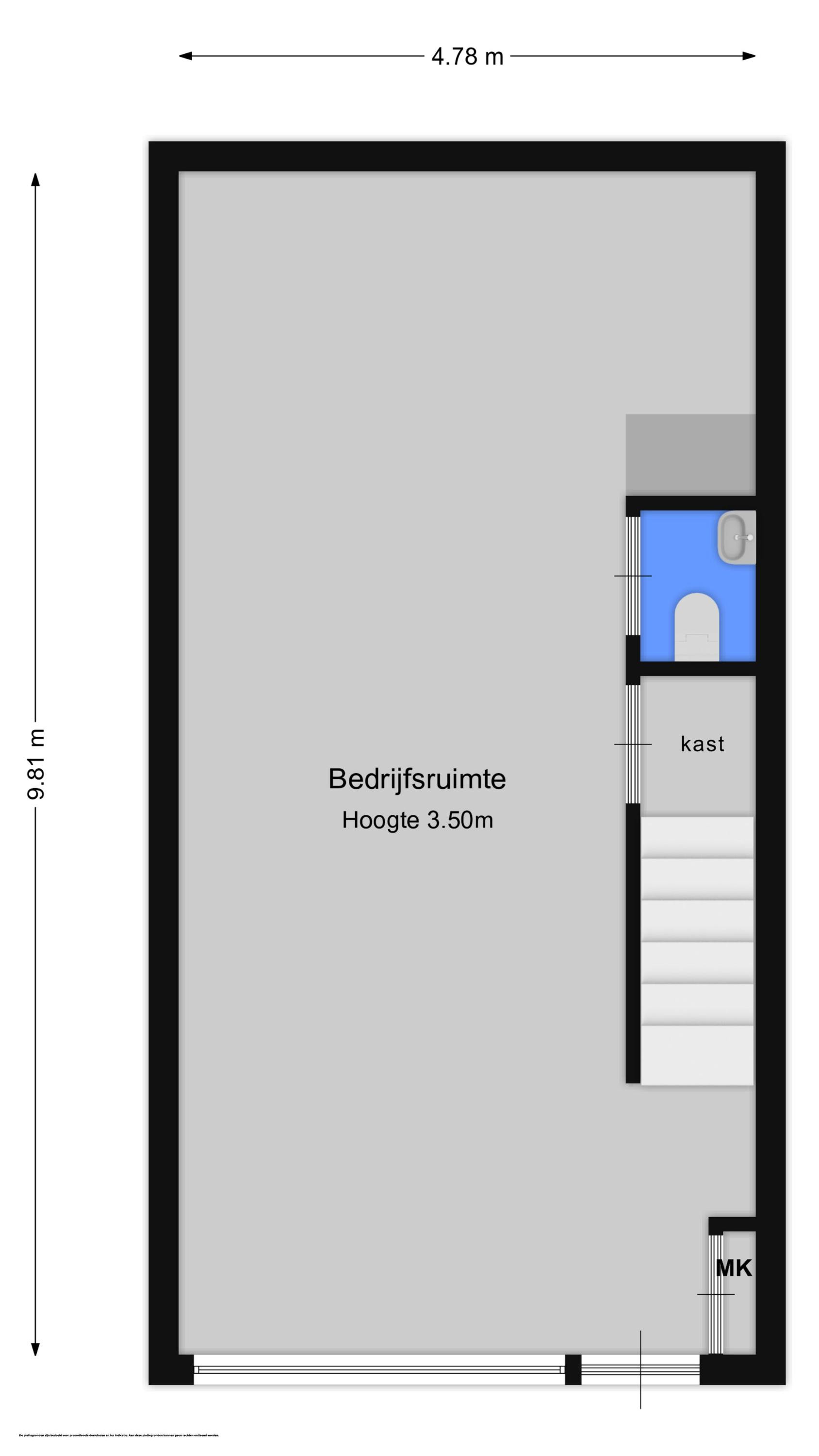 Ampèrestraat 18 – w (plattegrond 1)