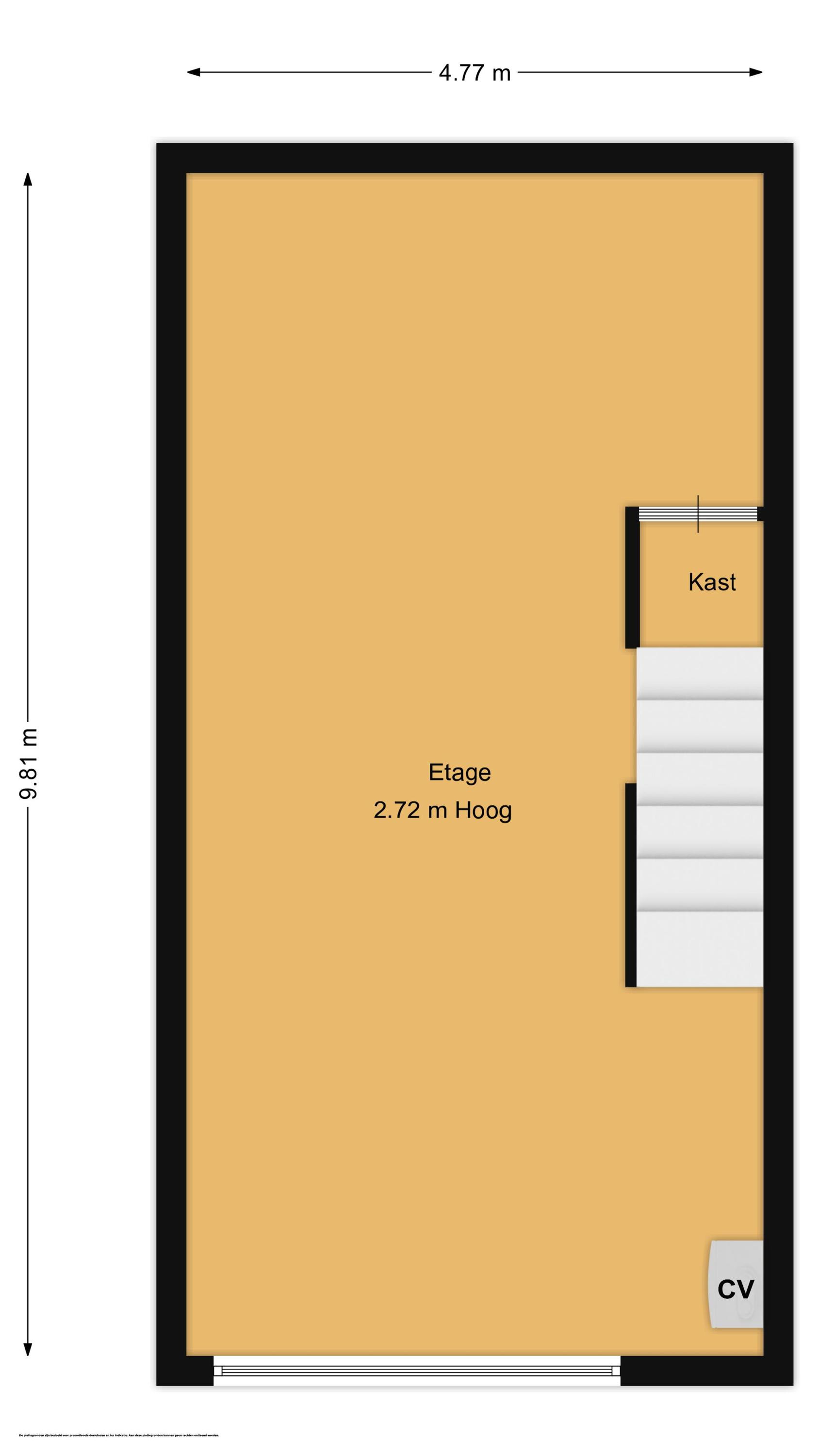 Ampèrestraat 18 – w (plattegrond 2)