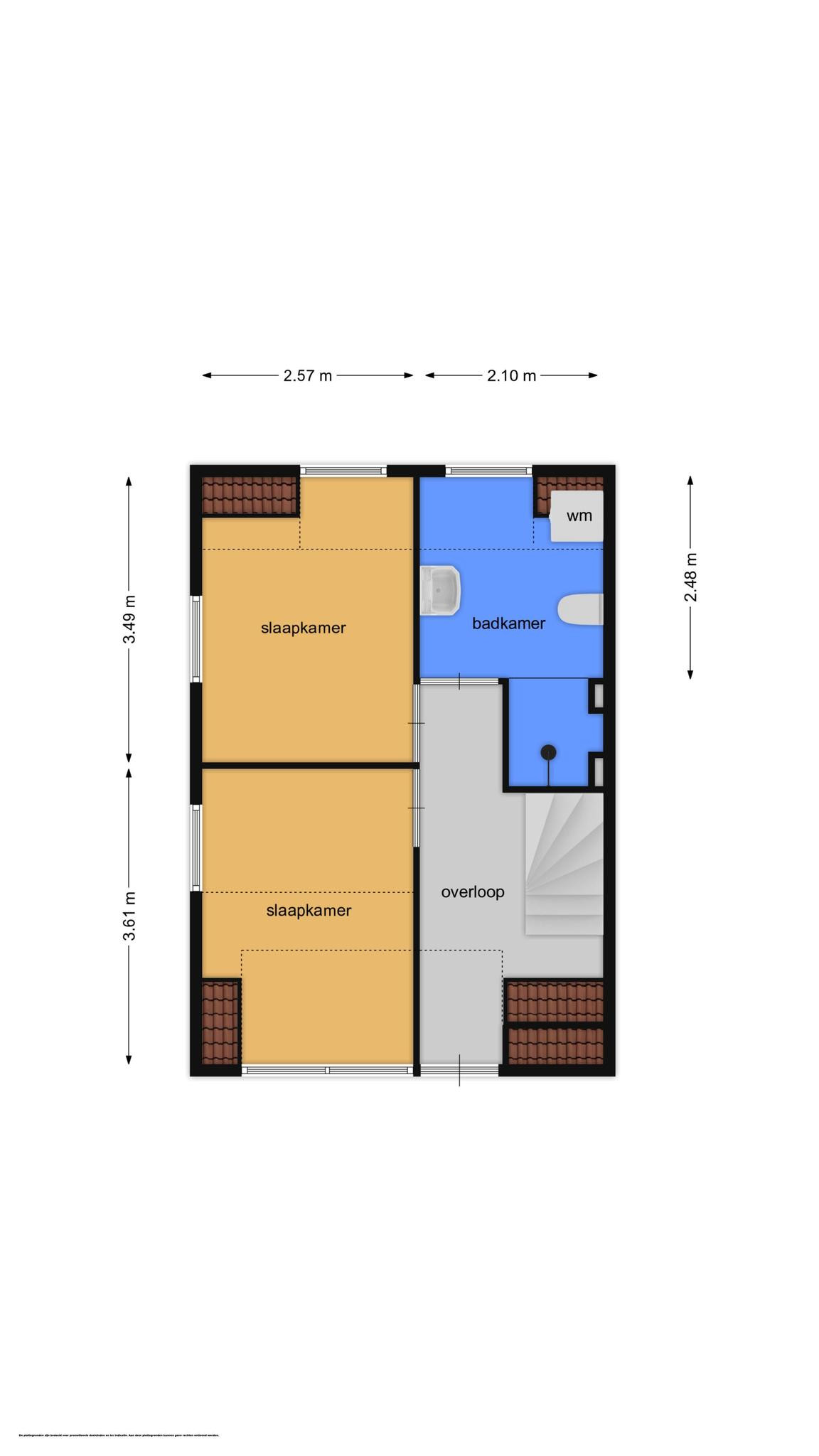 Nieuwstraat 11 (plattegrond 2)