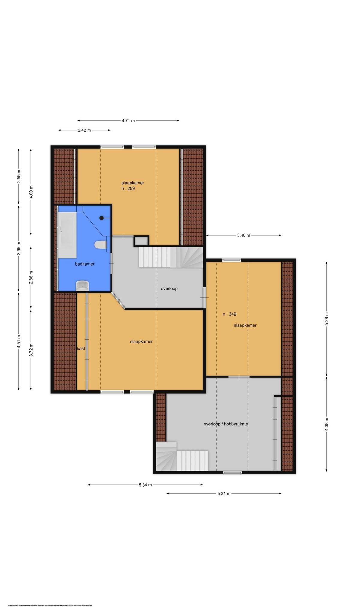 Blauwgras 7 (plattegrond 2)