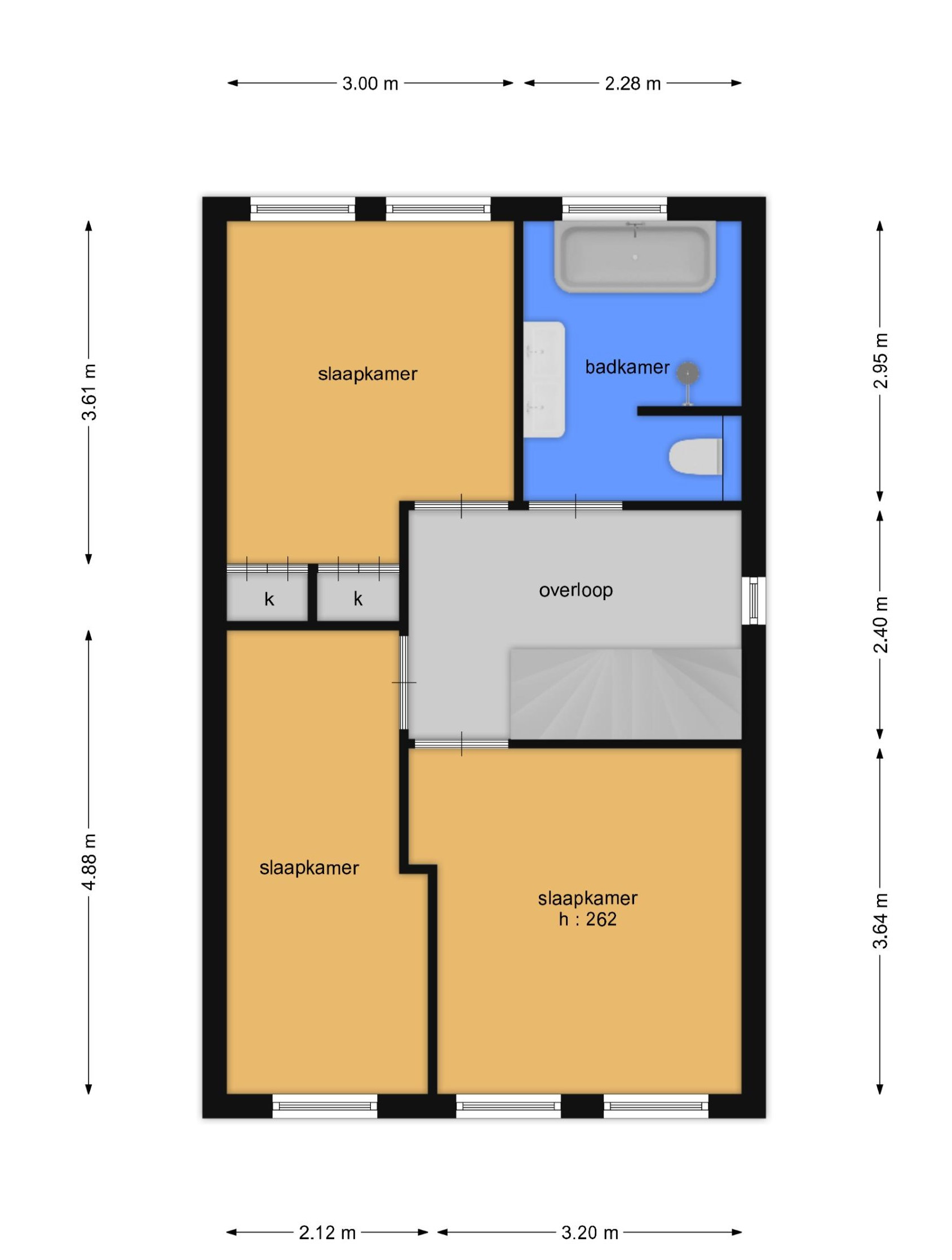 Eikendalsveenweg 2 (plattegrond 2)