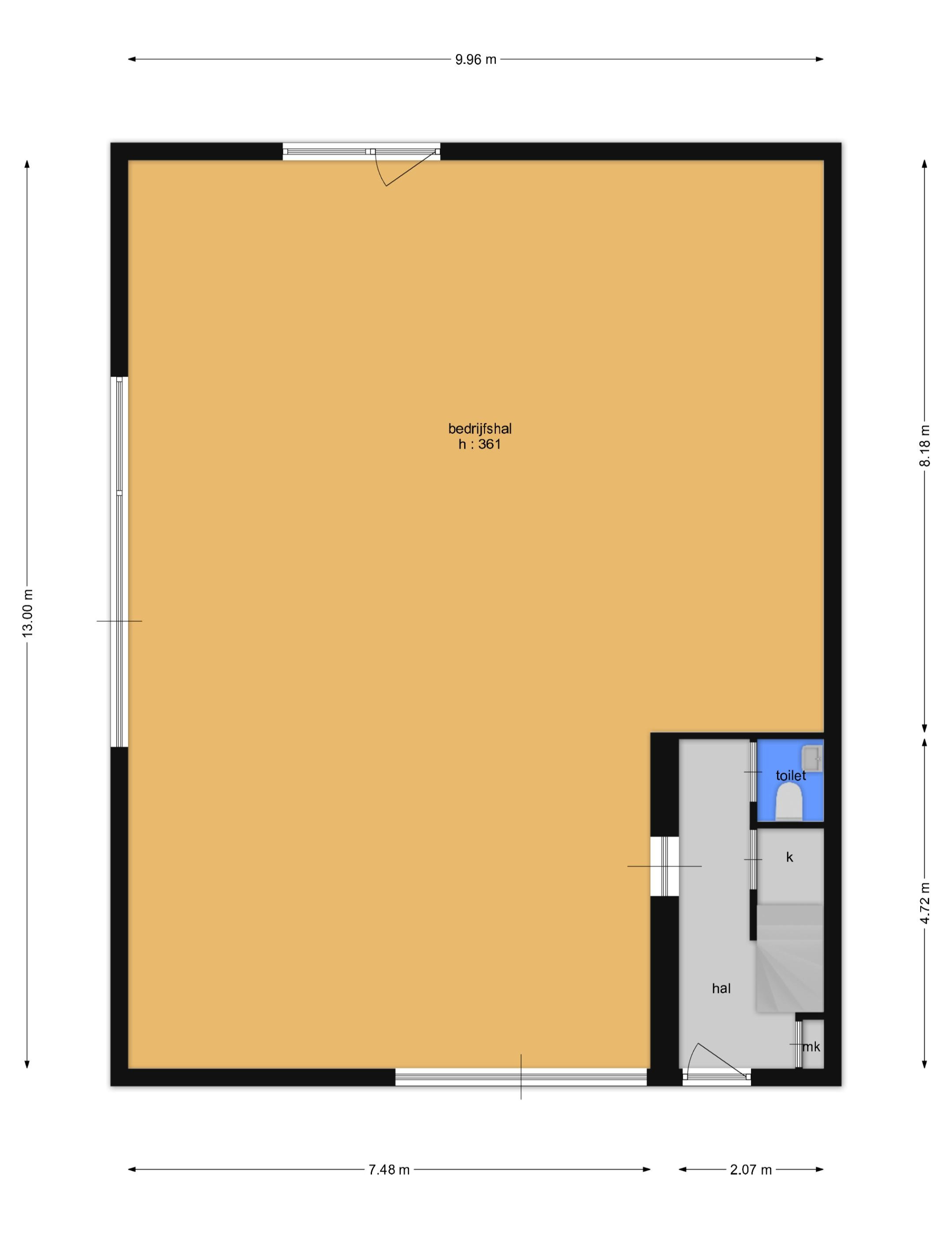 Zwolleweg 31 (plattegrond 1)