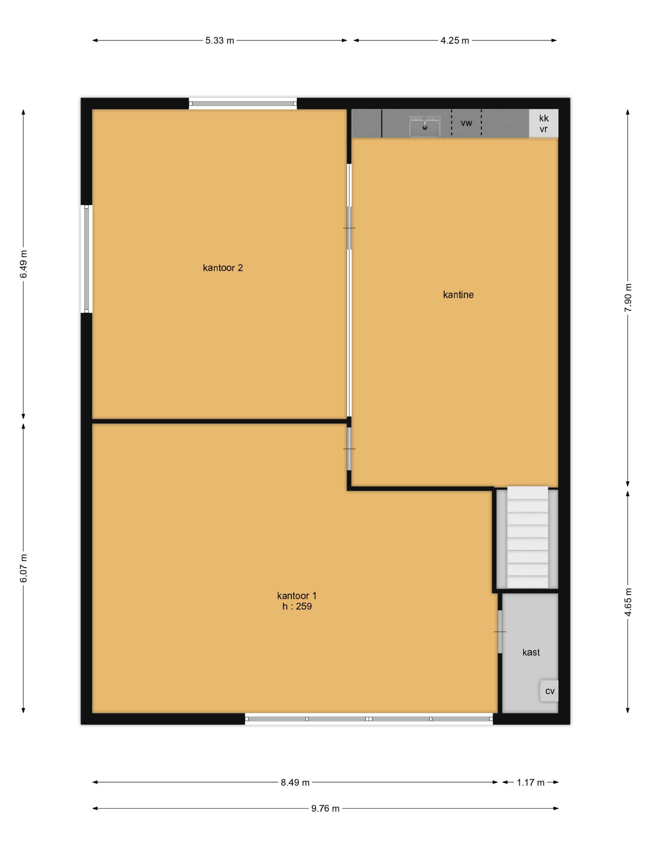 Zwolleweg 31 (plattegrond 2)