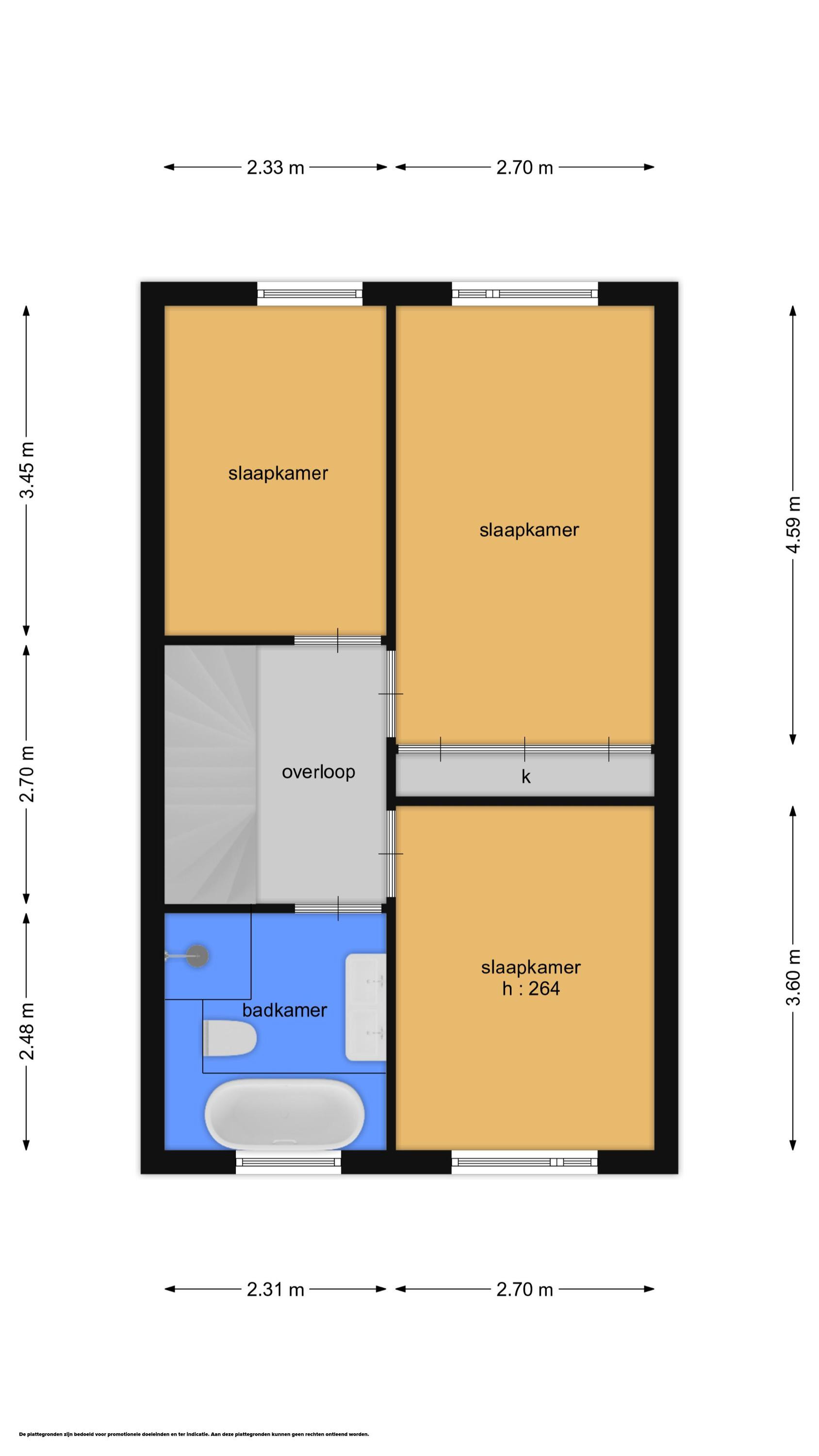 Orpingtonlaan 3 (plattegrond 1)