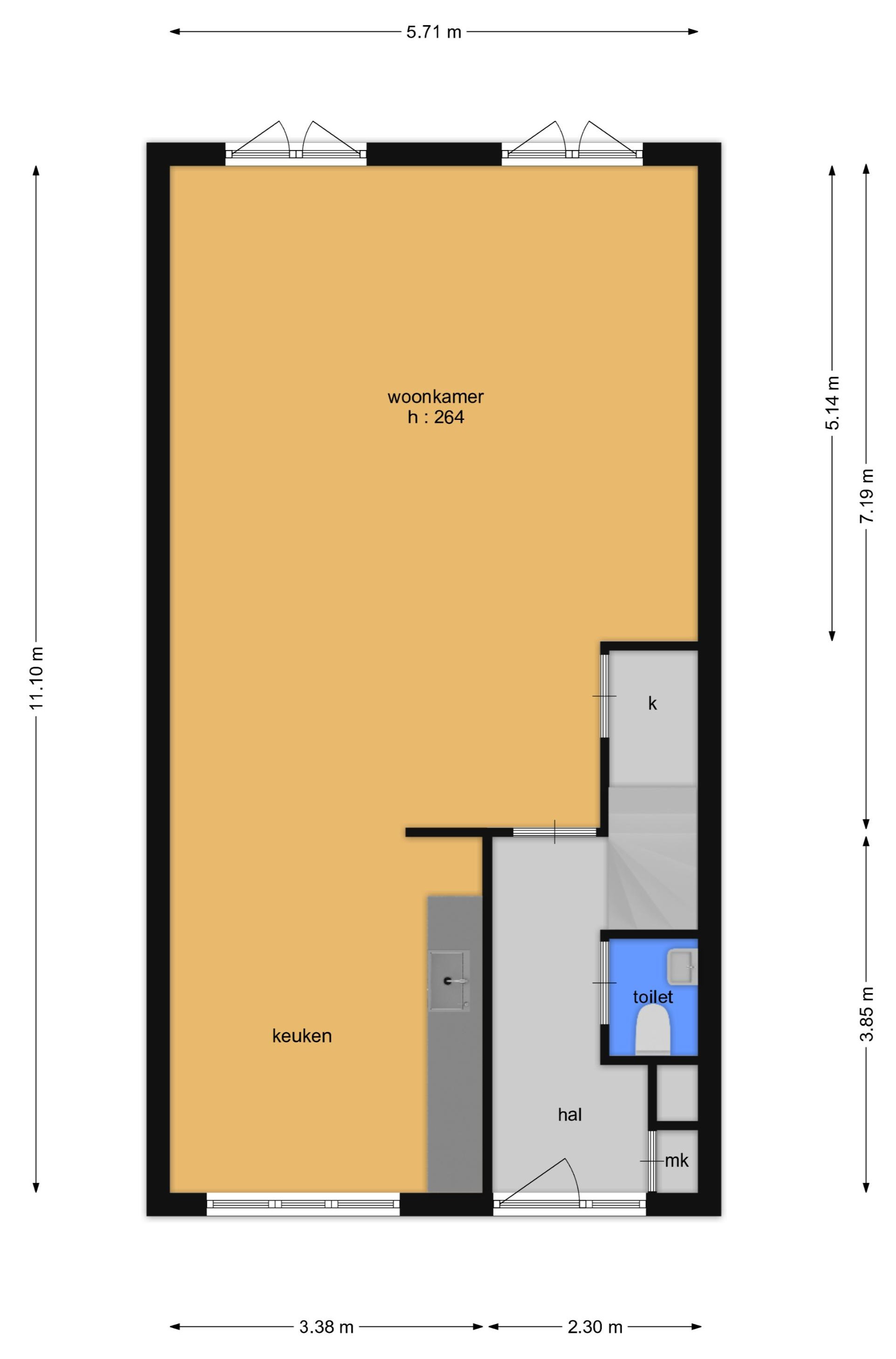 Sabelpootlaan 35 (plattegrond 1)