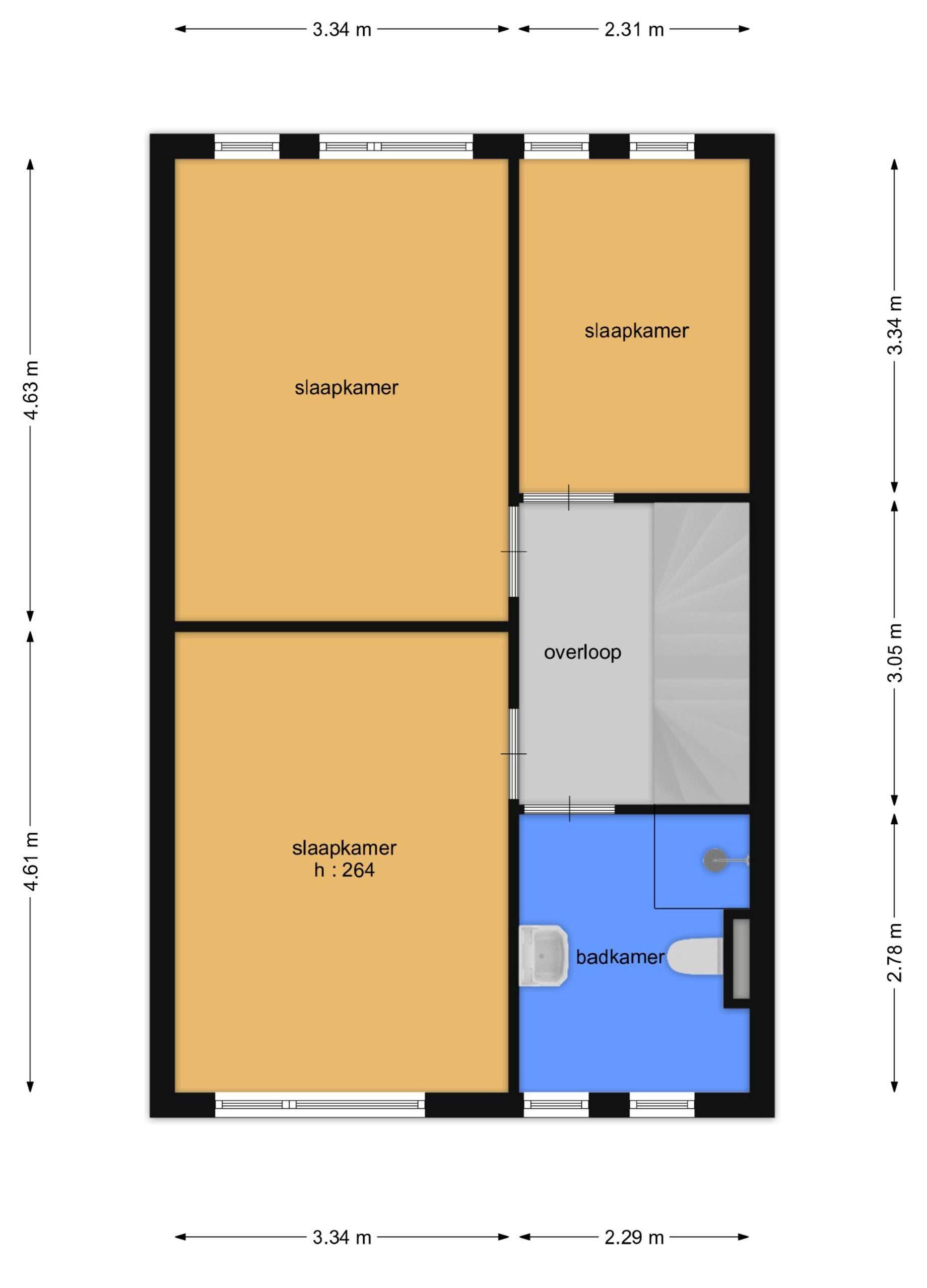 Sabelpootlaan 35 (plattegrond 2)