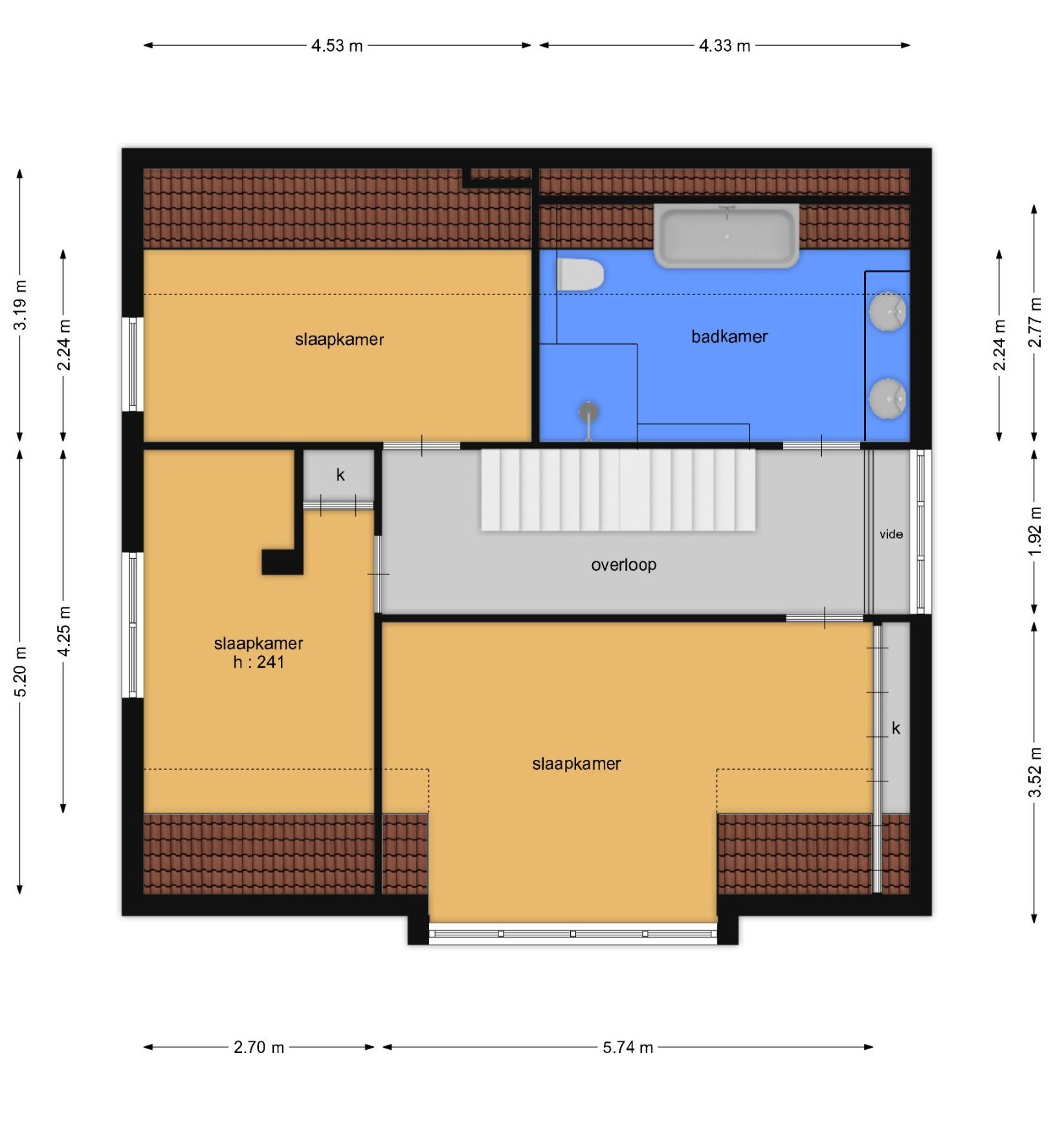 Langshanlaan 13 (plattegrond 2)