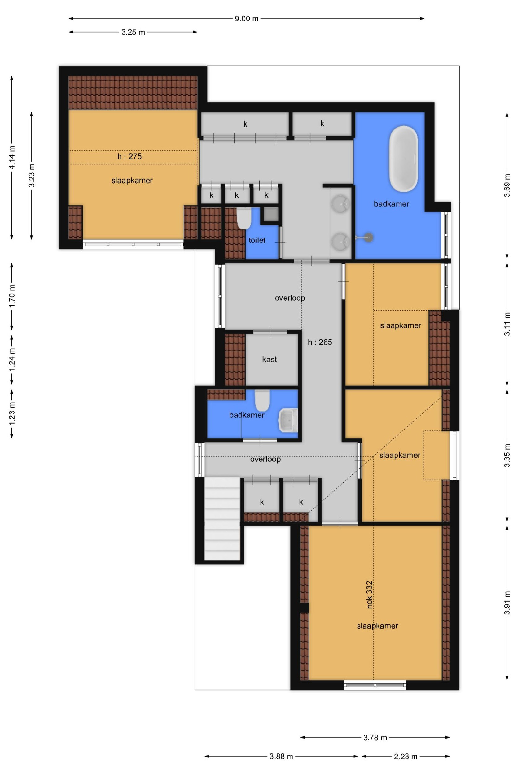 Berkenlaan 39 (plattegrond 2)