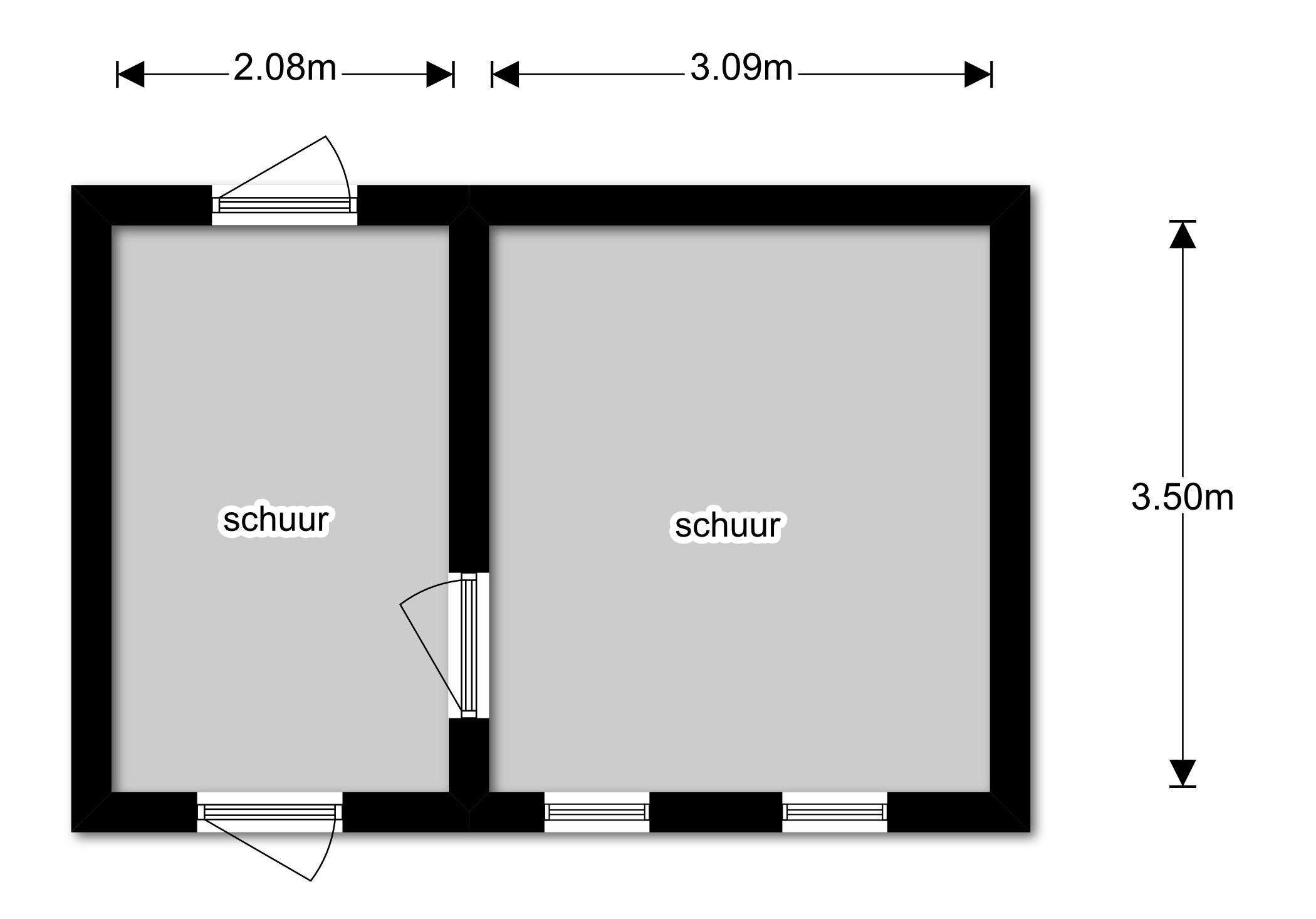 Chabolaan 23 (plattegrond 4)