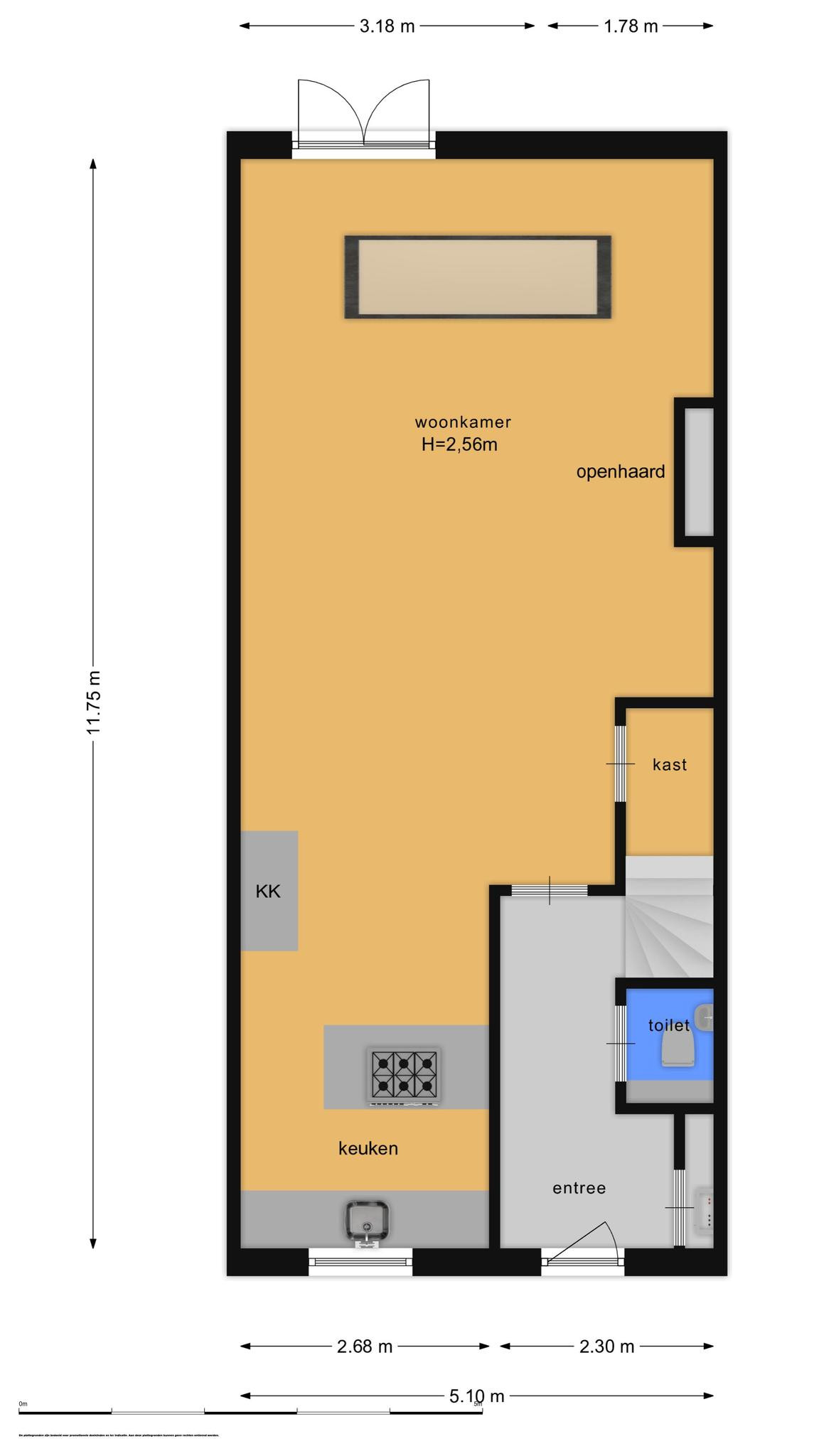 Sabelpootlaan 12 (plattegrond 1)