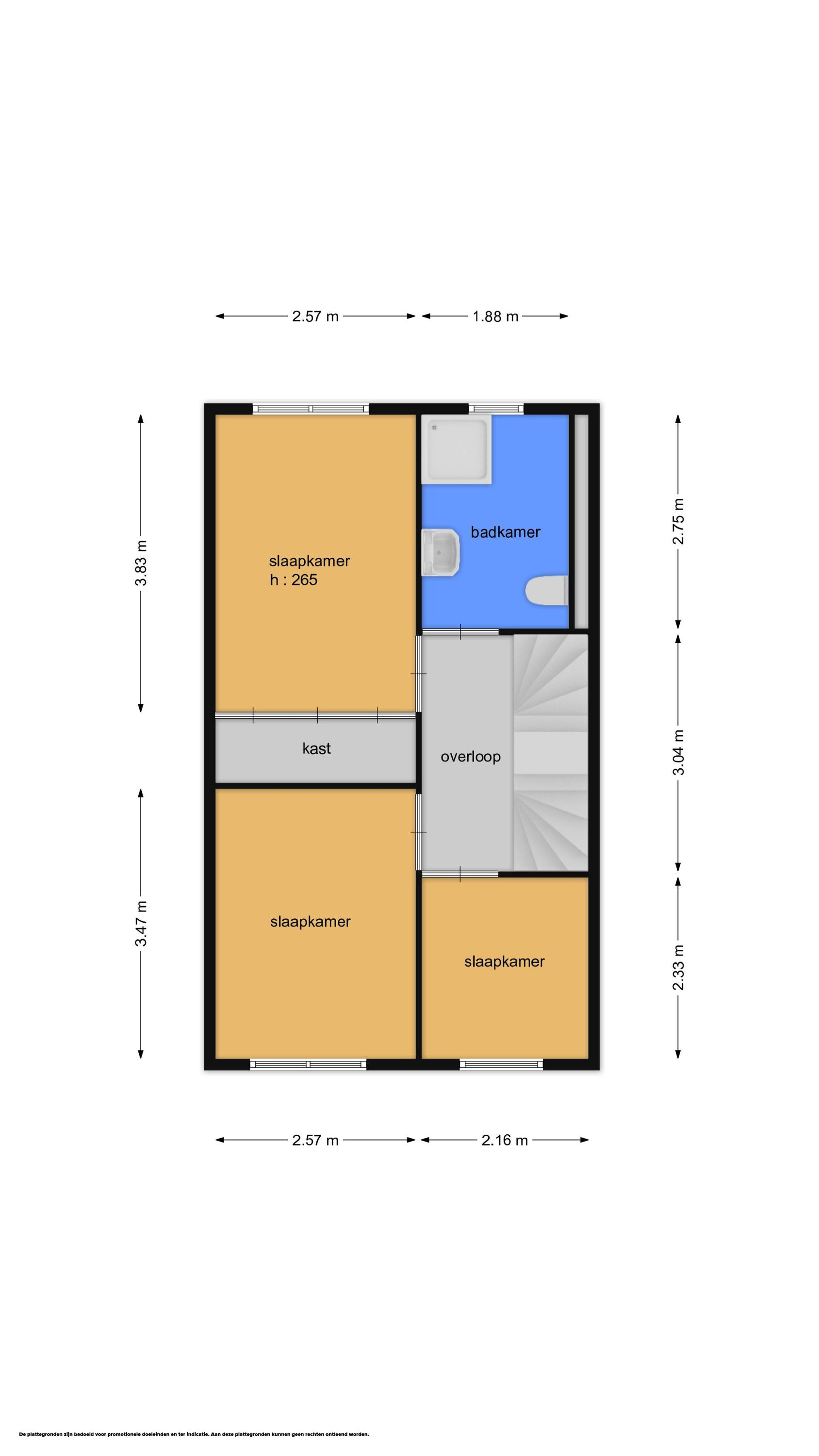Mosterdlaan 27 (plattegrond 1)