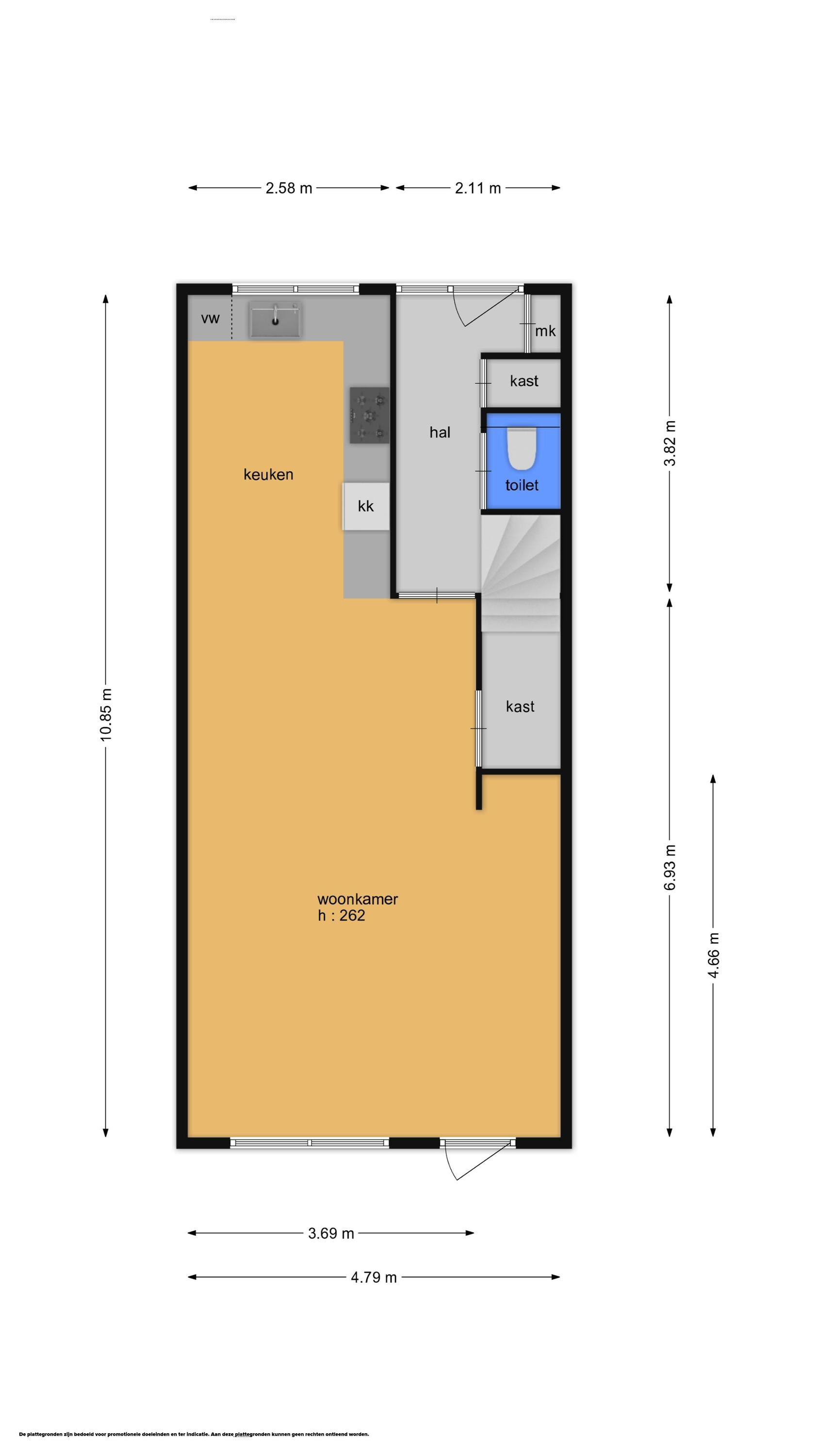 Mosterdlaan 27 (plattegrond 3)