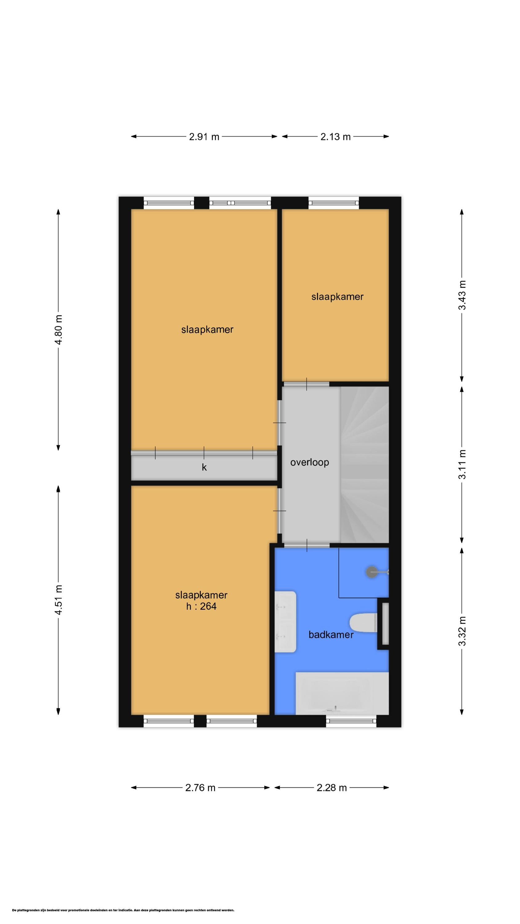 Hollands Hoenlaan 15 (plattegrond 1)