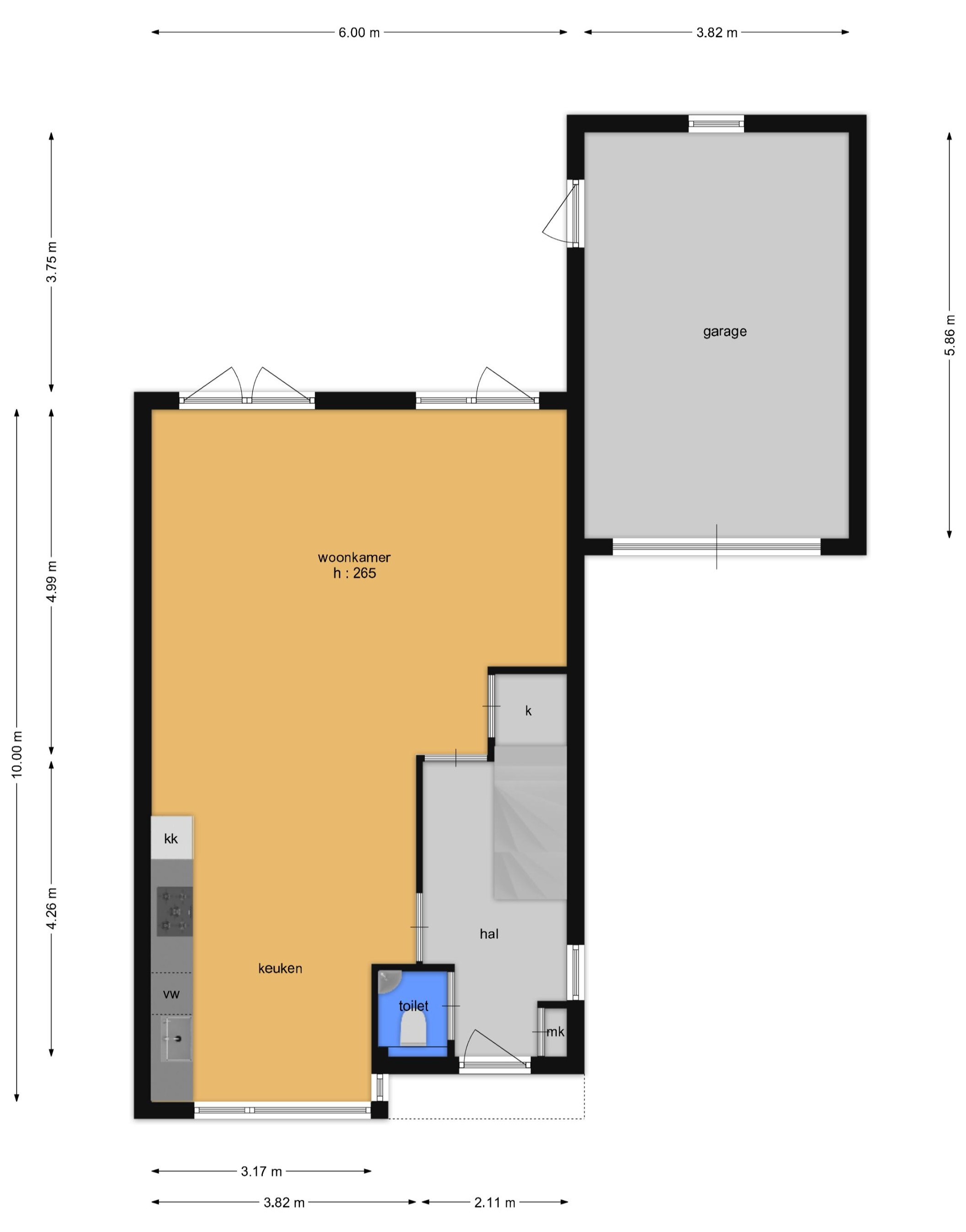 Willemarslaan 14 (plattegrond 1)