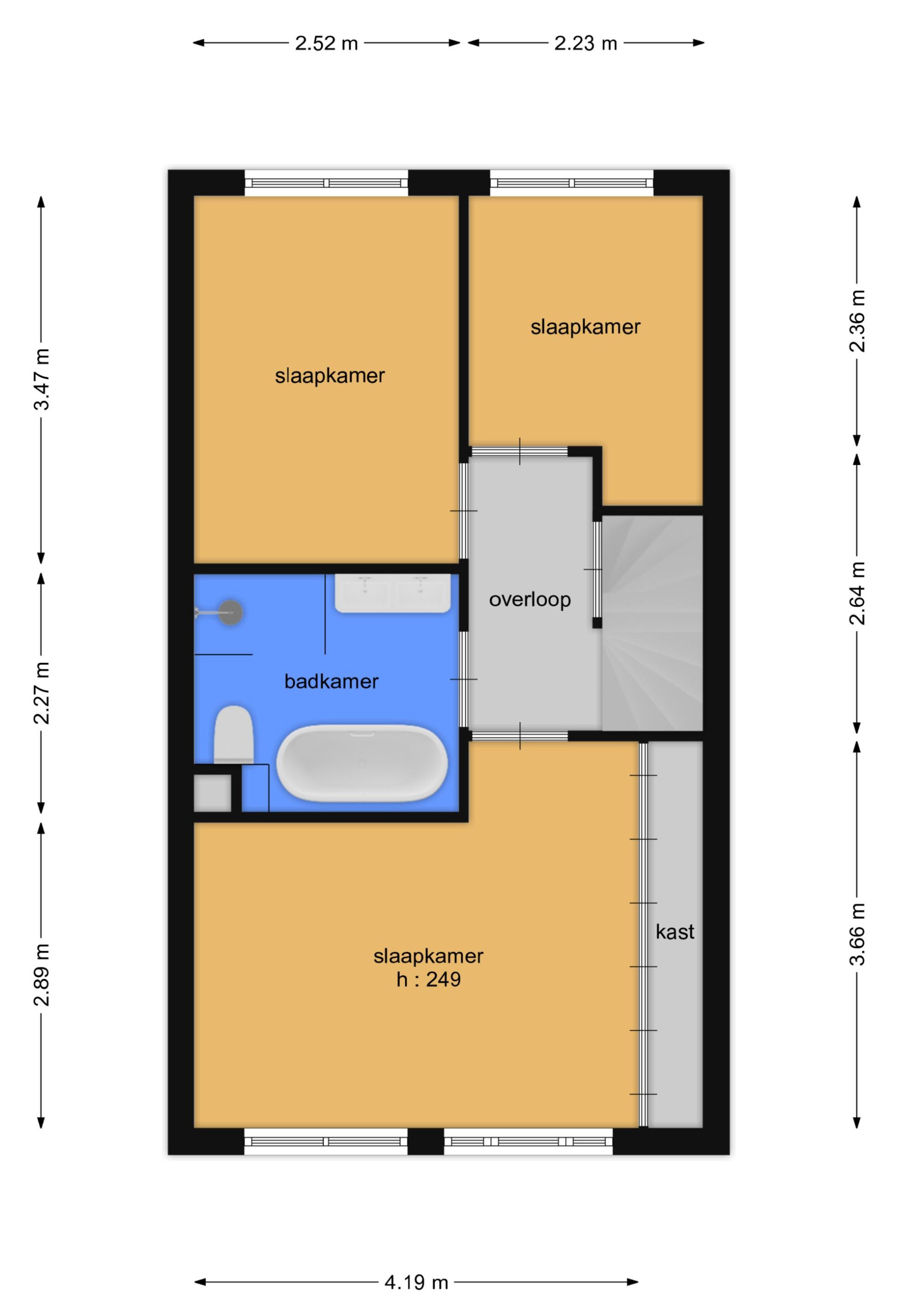 Raperbeek 54 (plattegrond 2)