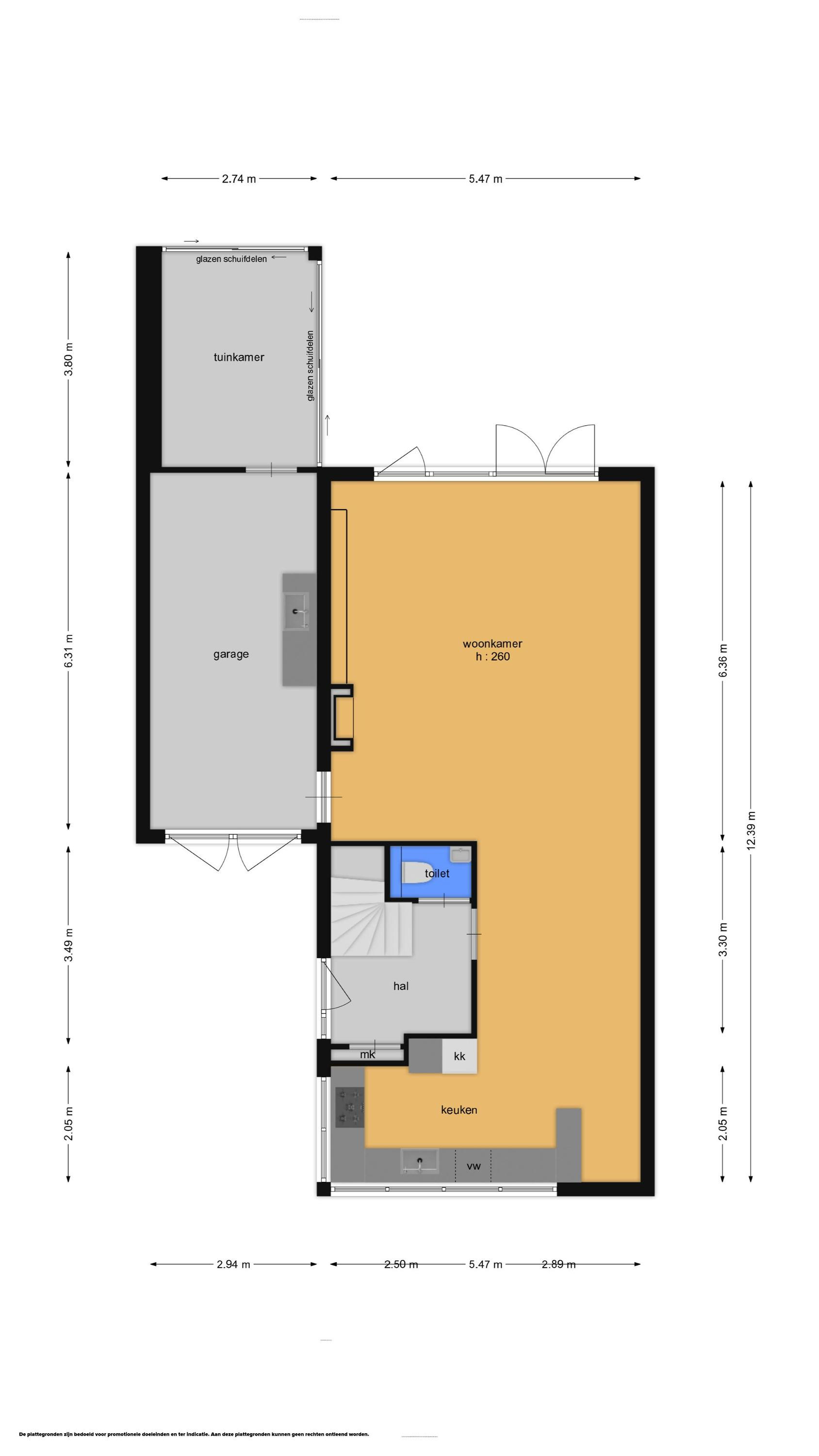 Vellerselaan 68 (plattegrond 3)
