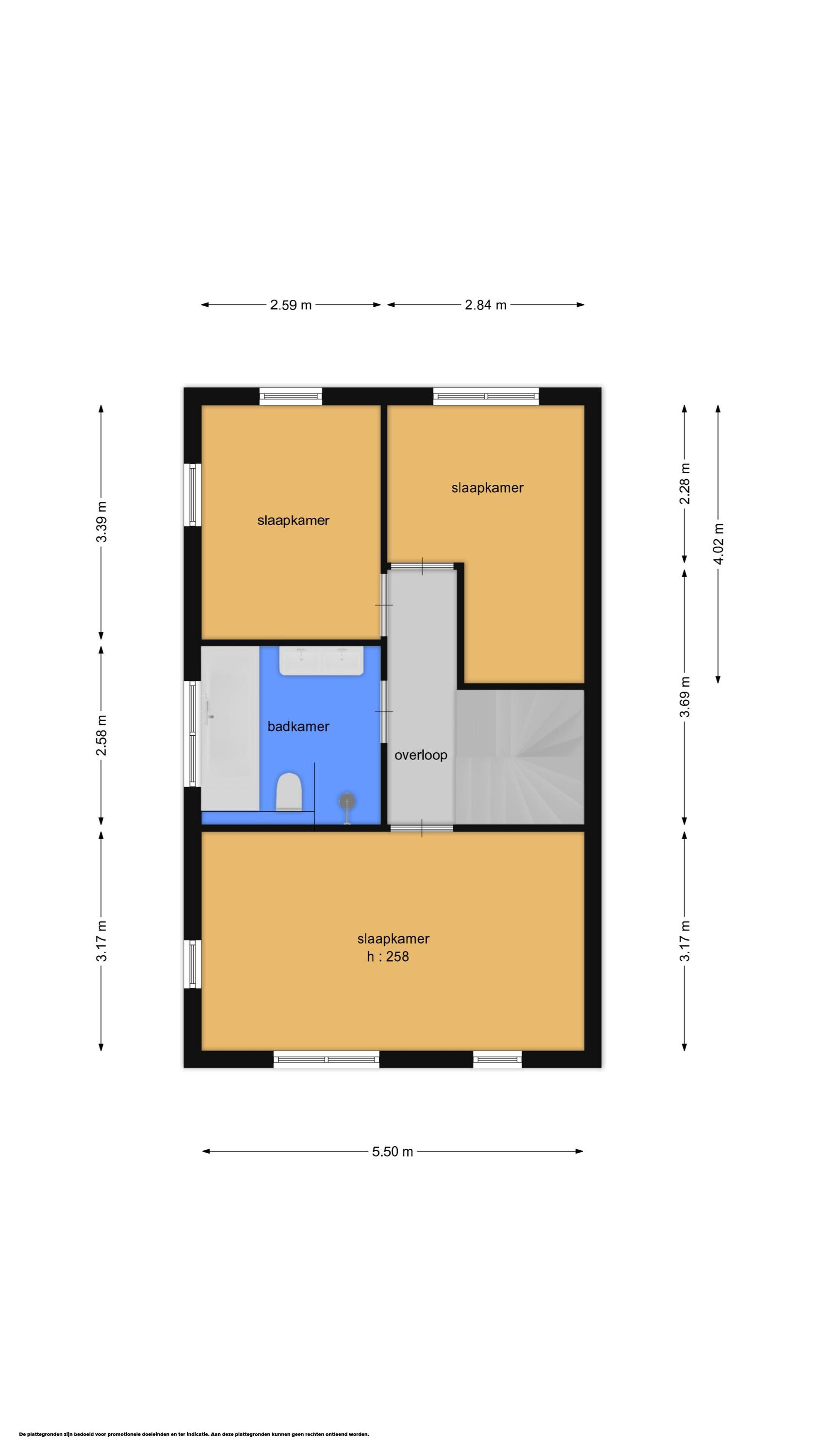 De Spil 38 (plattegrond 1)