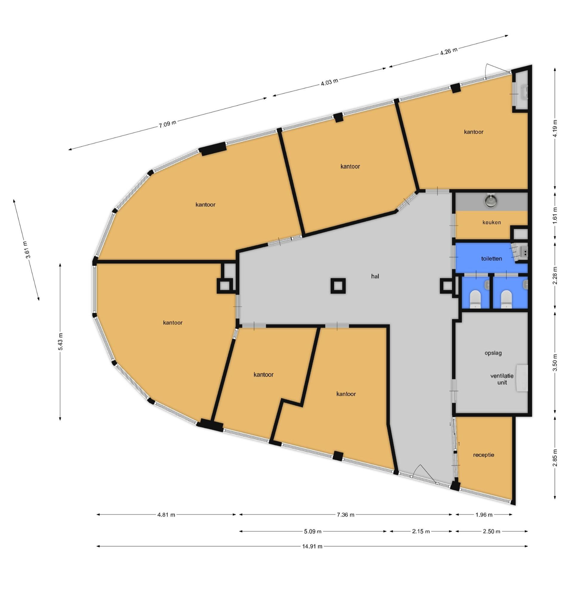 Kapteijnstraat 25 (plattegrond 1)