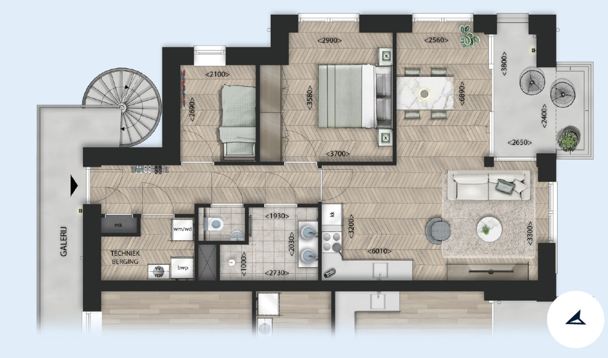 Huys van Zuylen (appartement 8) (afbeelding 2)