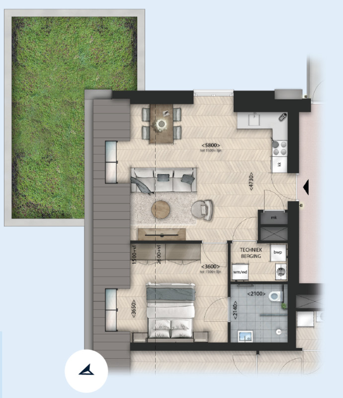Huys van Zuylen (appartement 14) (afbeelding 2)