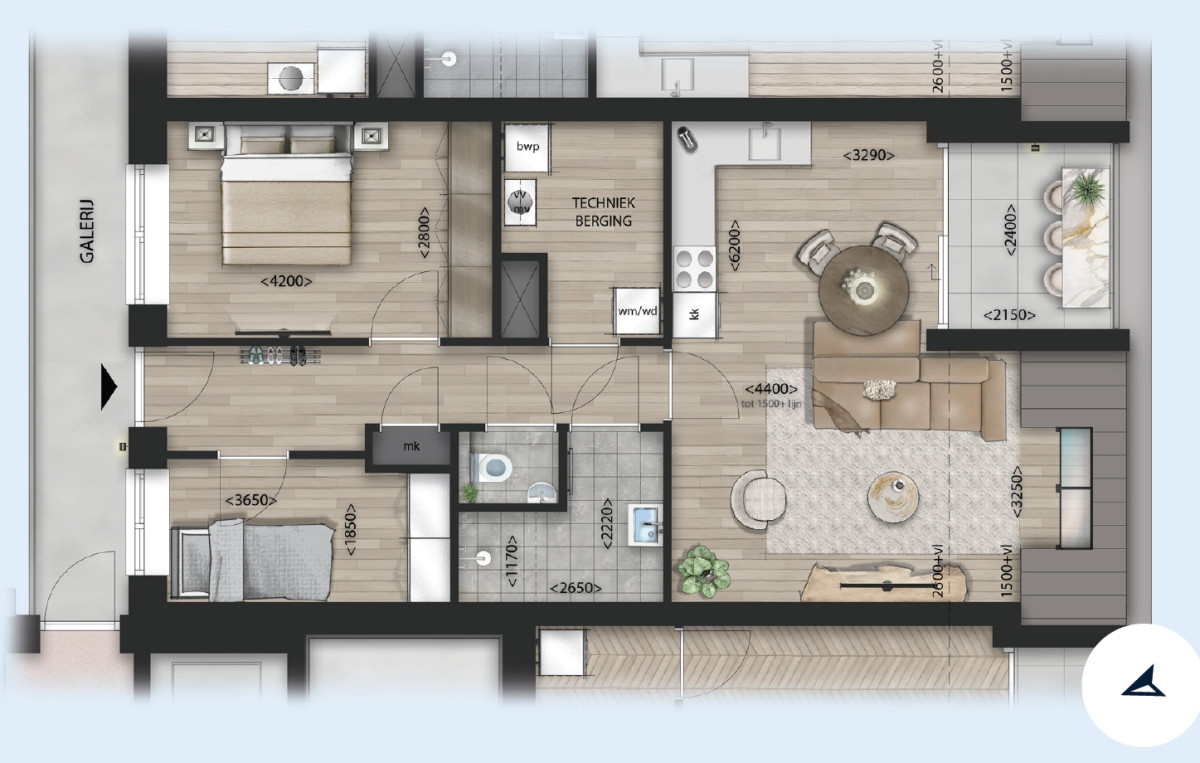 Huys van Zuylen (appartement 17) (afbeelding 2)