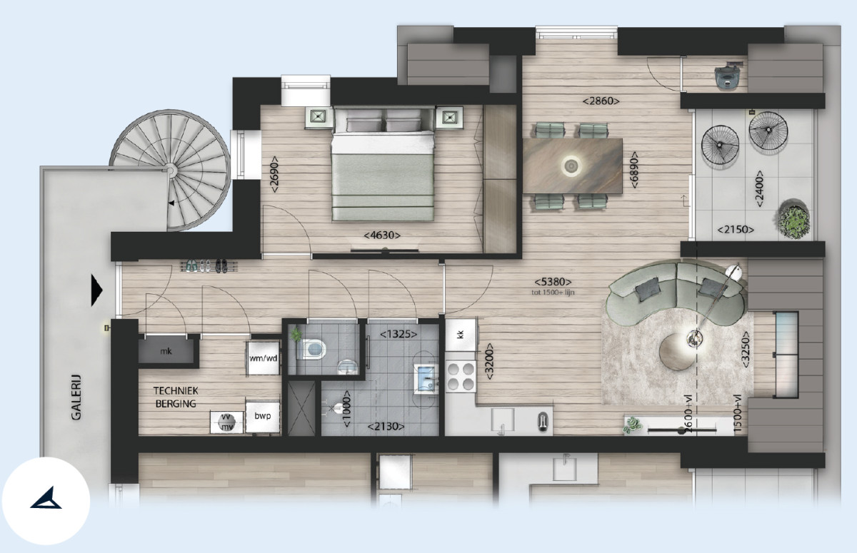 Huys van Zuylen (appartement 18) (afbeelding 2)