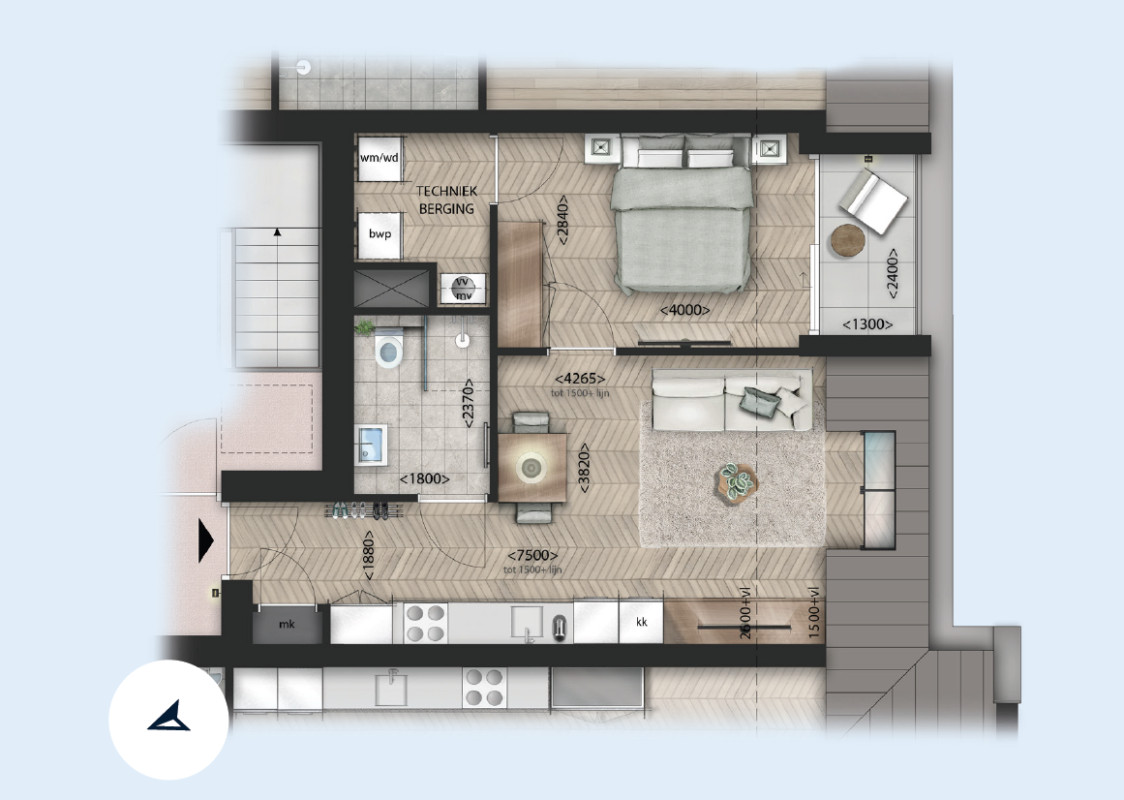 Huys van Zuylen (appartement 16) (afbeelding 2)