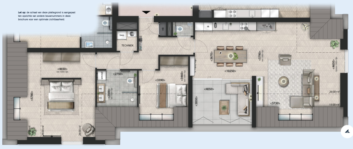 Huys van Zuylen (appartement 15) (afbeelding 3)