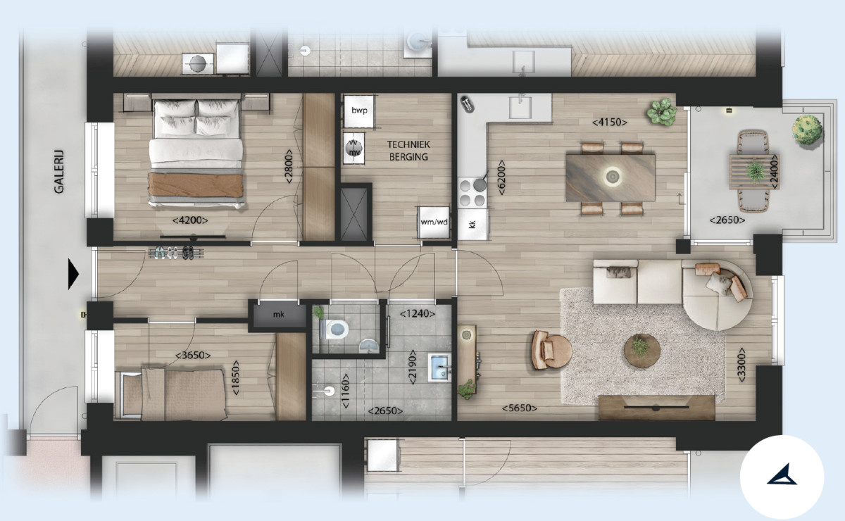 Huys van Zuylen (appartement 7) (afbeelding 2)