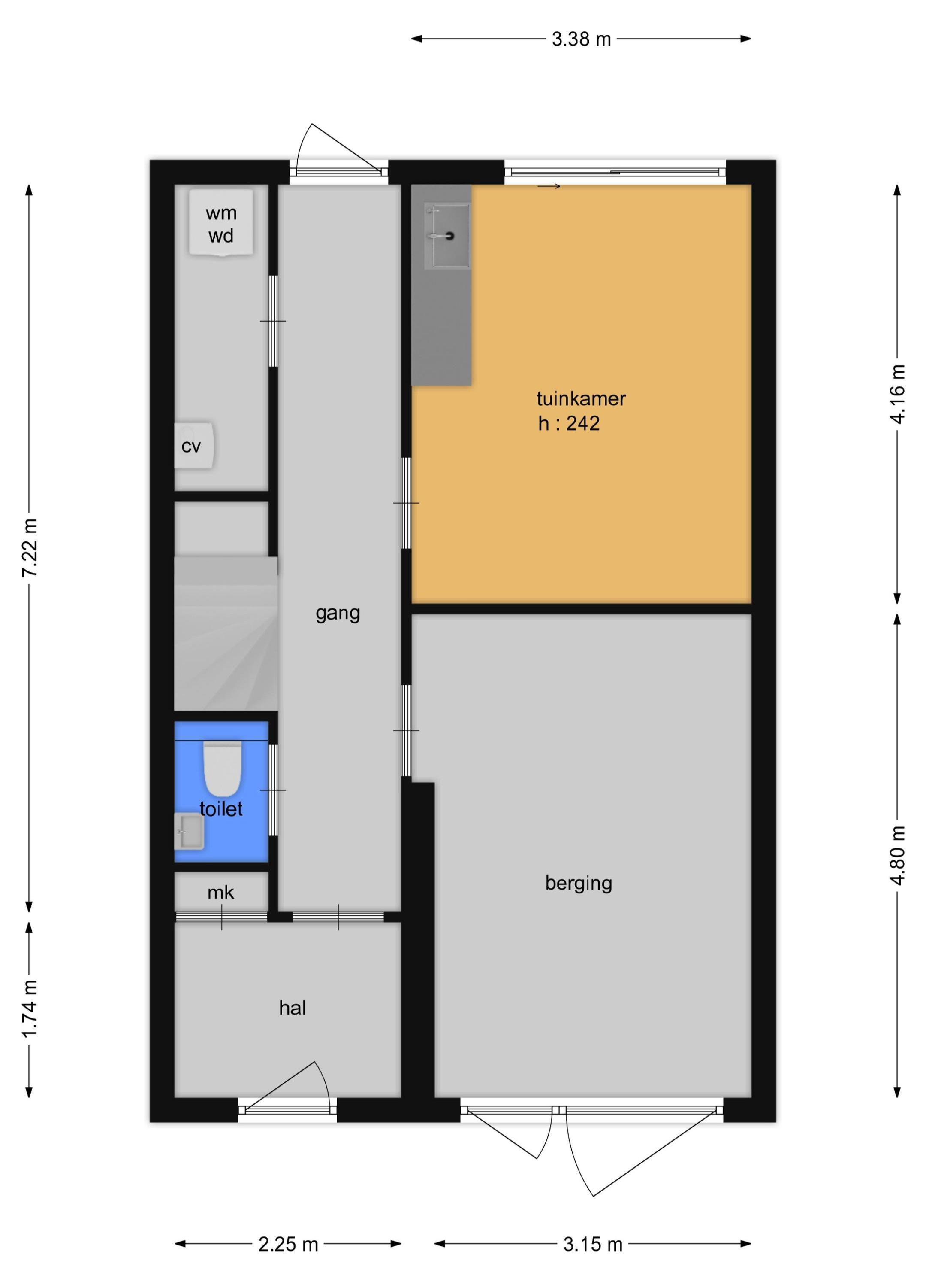 Raperbeek 12 (plattegrond 1)