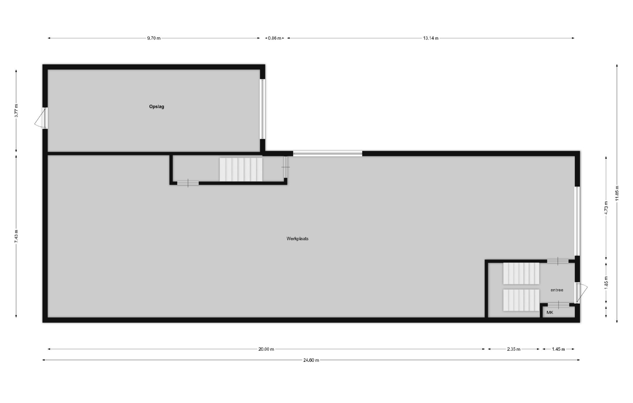 Elspeterweg 65 – C (plattegrond 1)